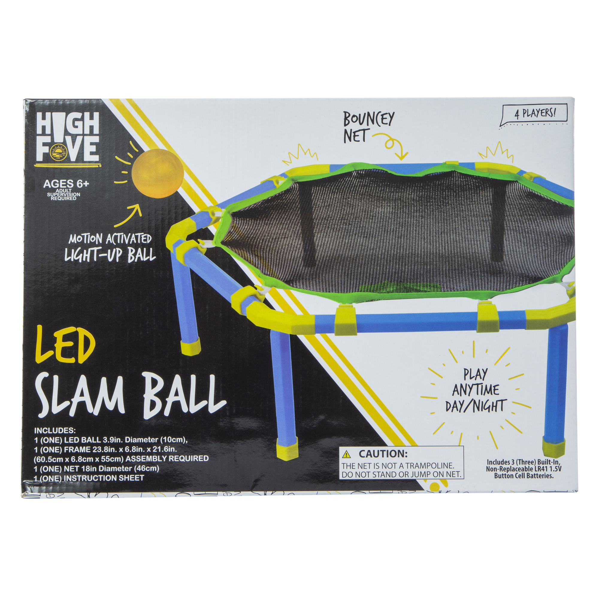 high five LED slam ball game