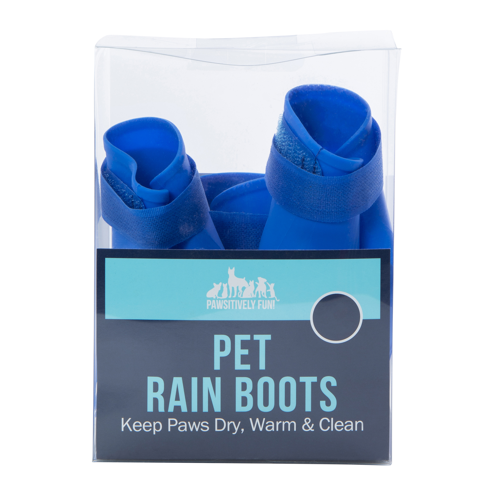 yellow pet rain boots