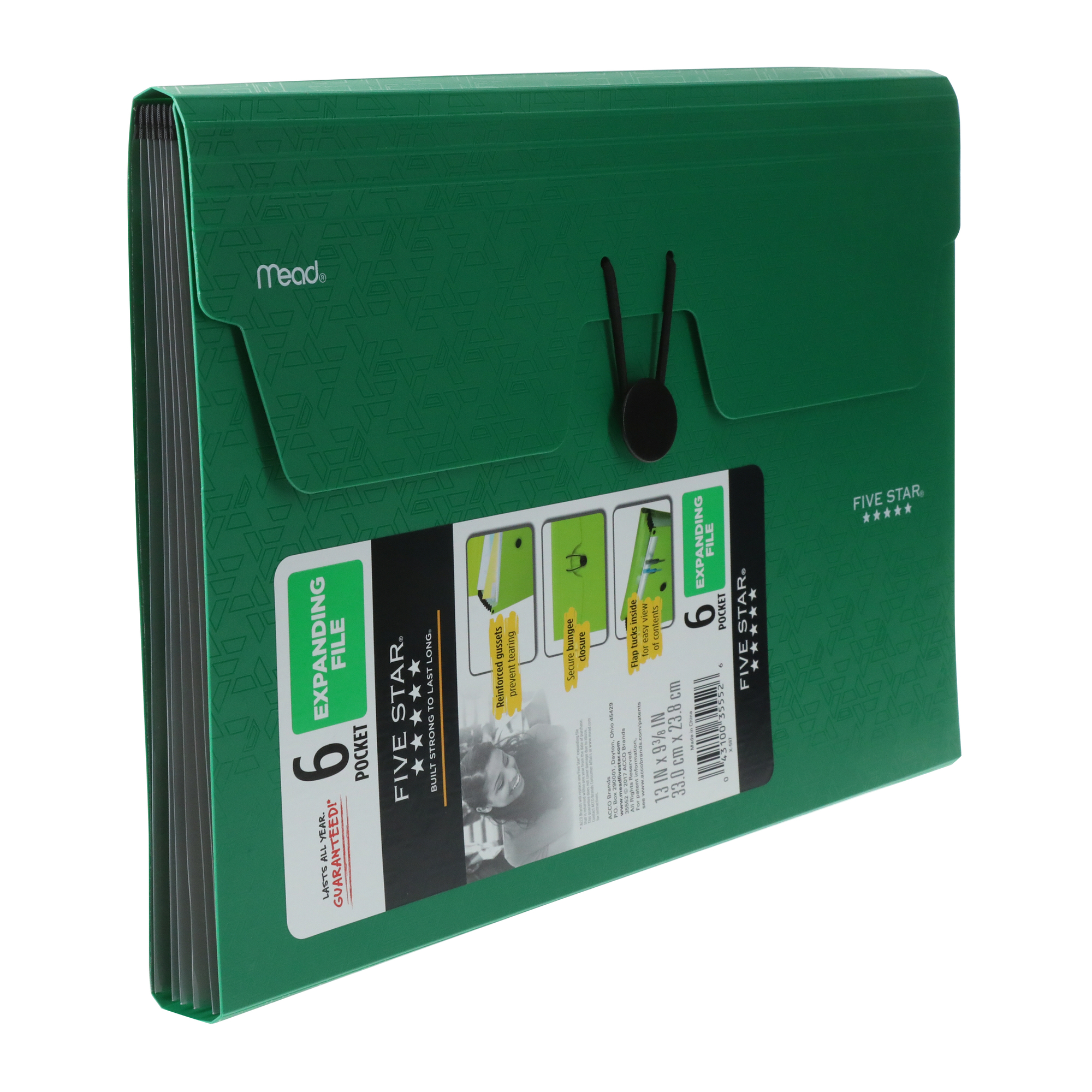 five star® 6-pocket expanding file | Five Below