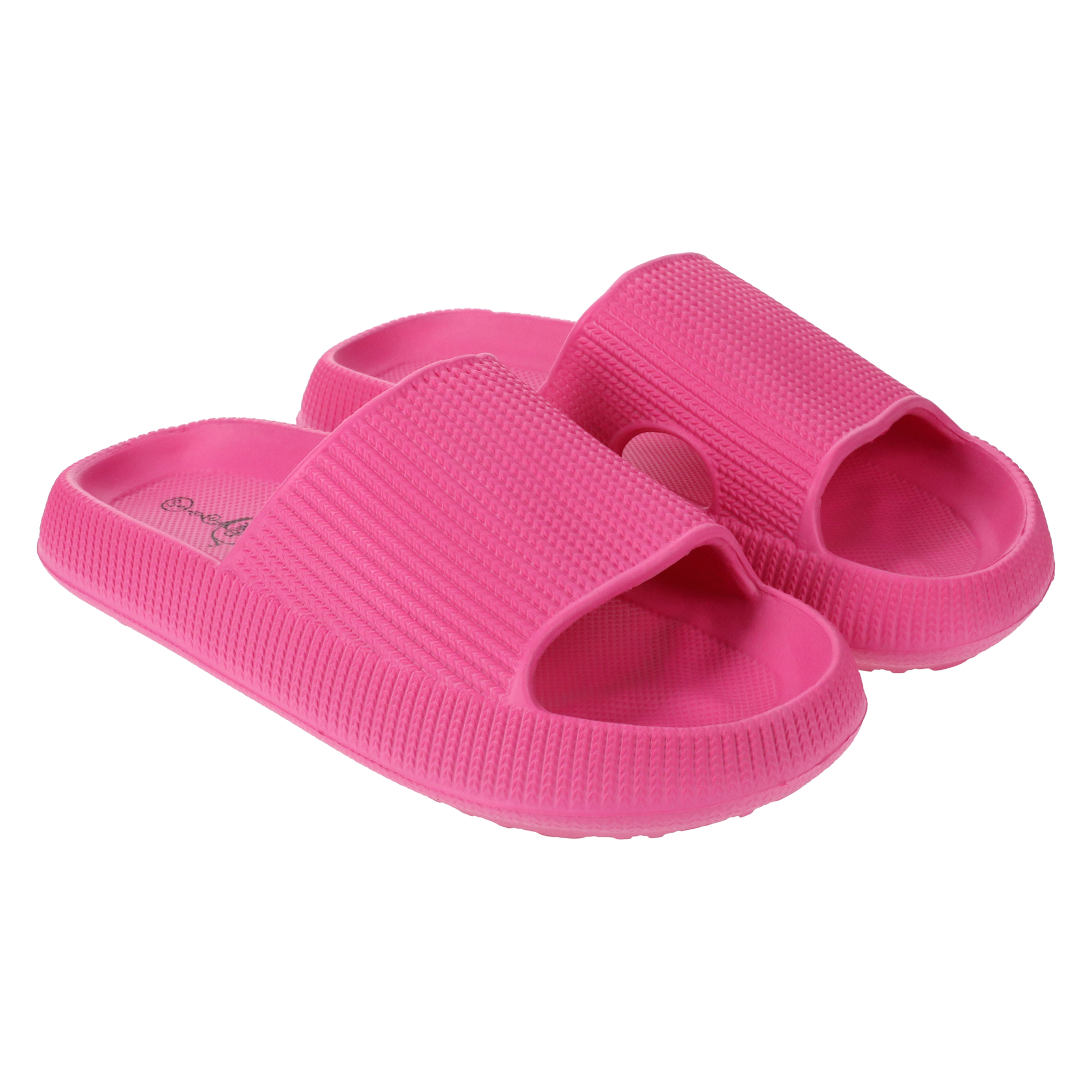 Ladies Puff Slide Sandals