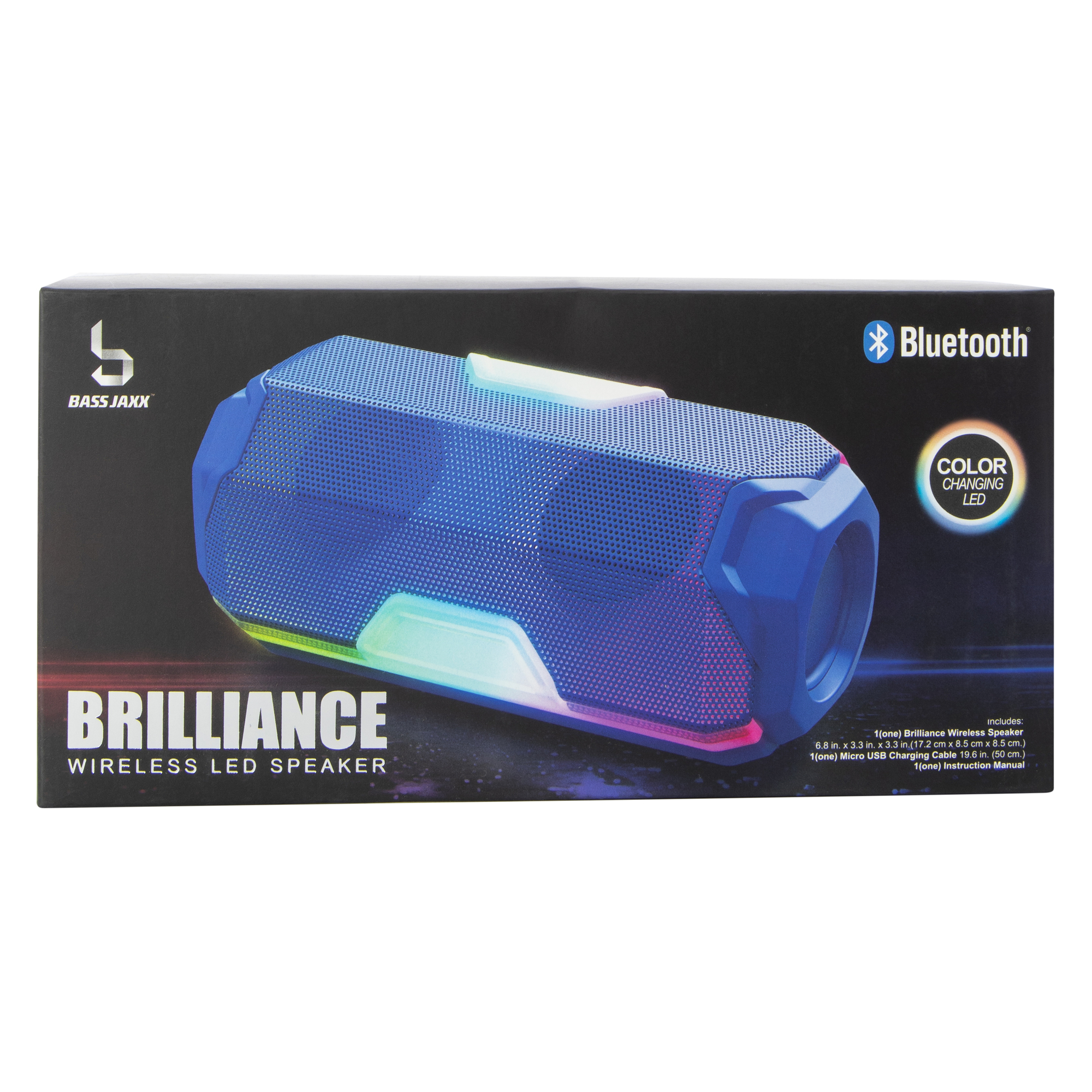 brilliance color changing LED bluetooth® wireless speaker