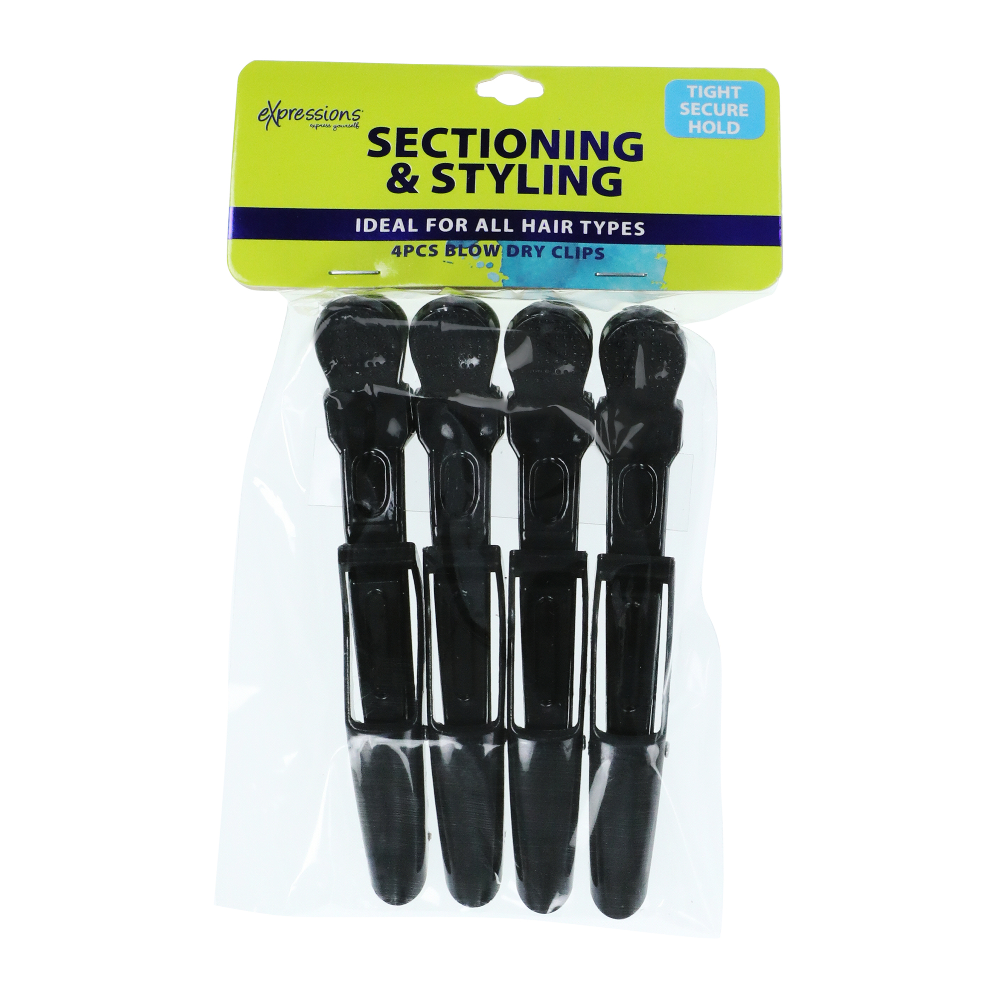 sectioning & styling clips 4-count