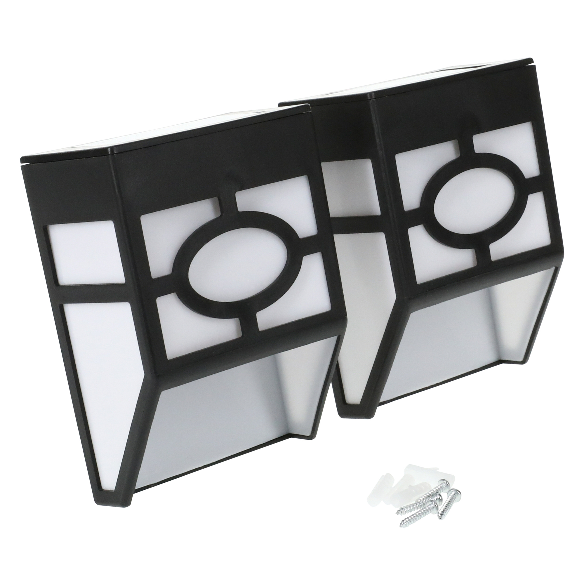 solar deck lights 2-pack