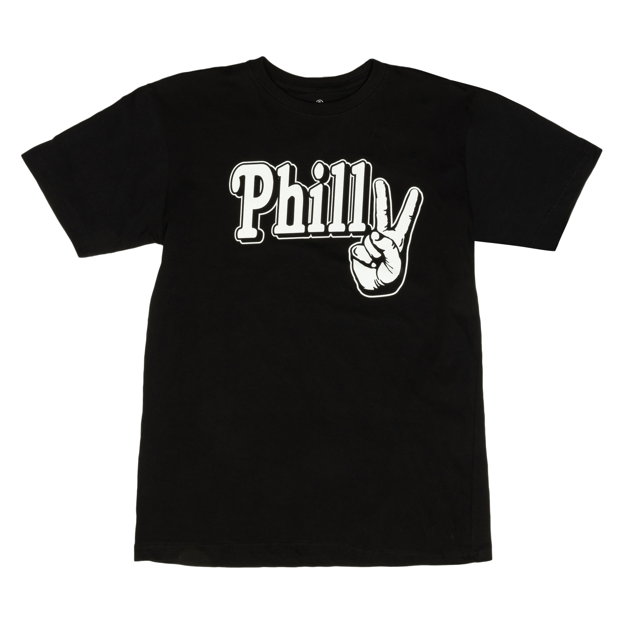 philly peace sign graphic tee