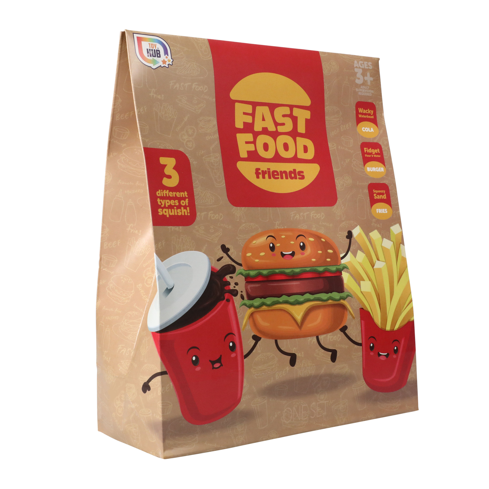 UNBOX FAST FOOD FRANK ソフビ Unbox Industries — LITTLE HORRORS - FAST FOOD FRANK