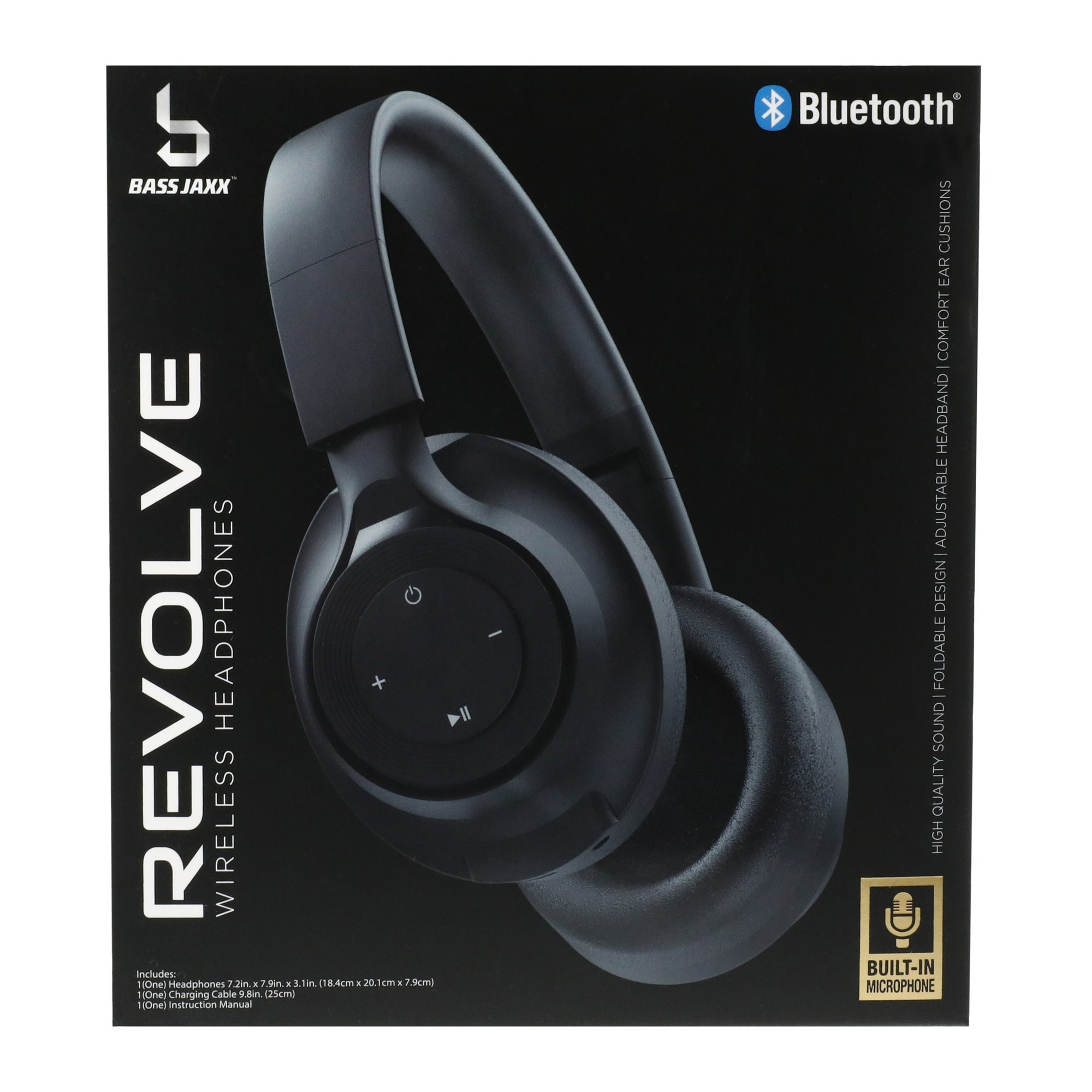Revolve Wireless Headphones With Mic & Touch Controls