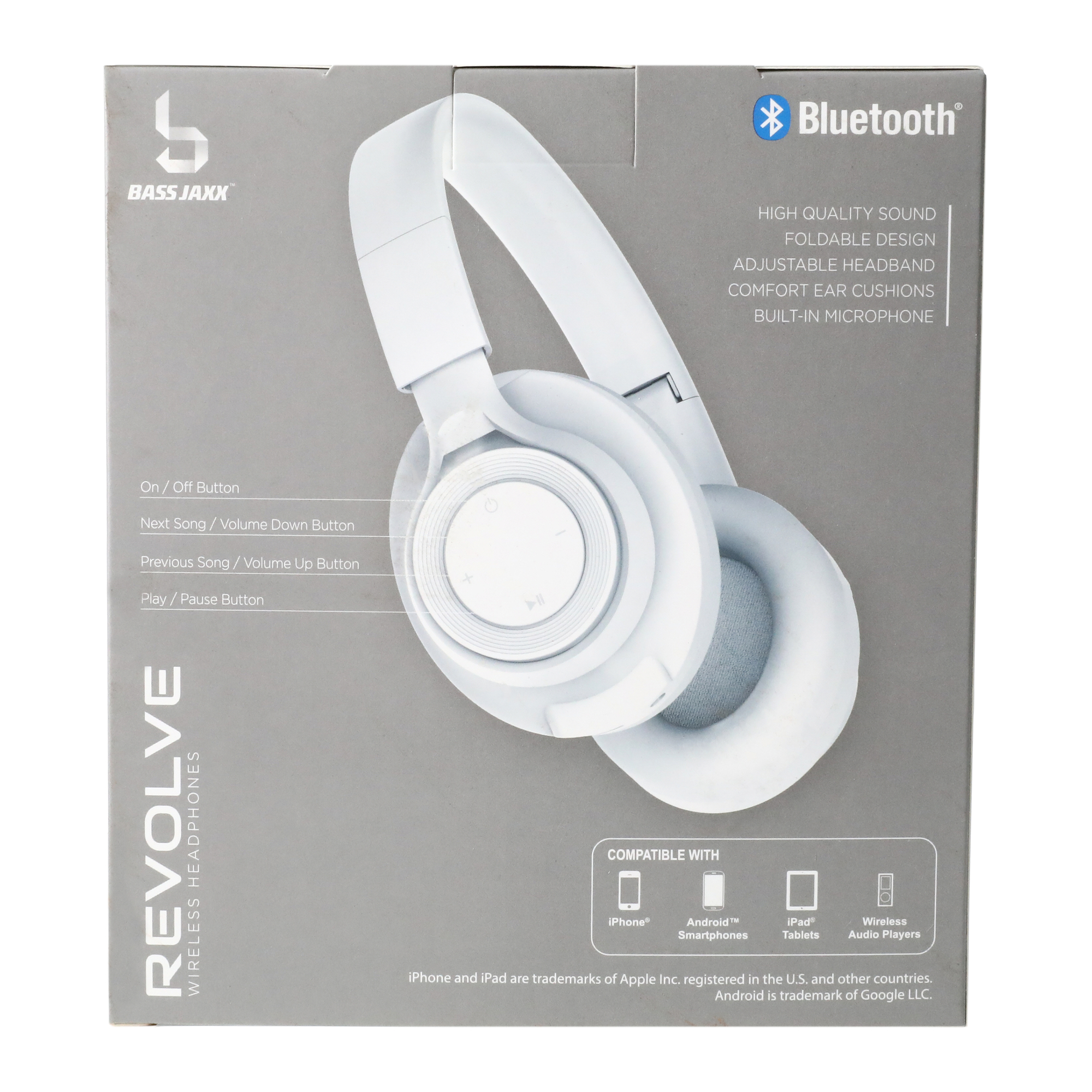 revolve bluetooth headphones with mic touch controls Five Below