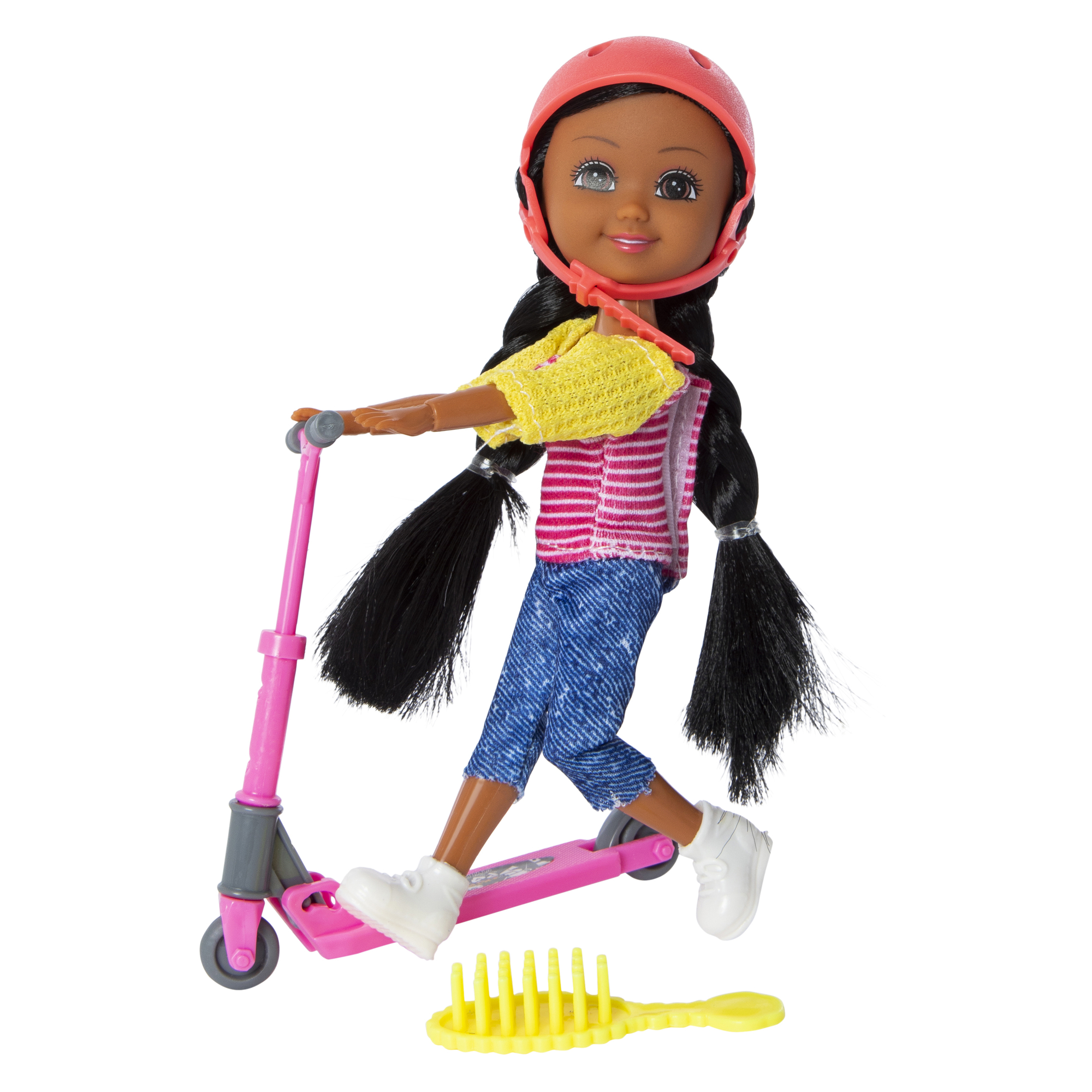 zoe summer riding doll & skateboard | Five Below