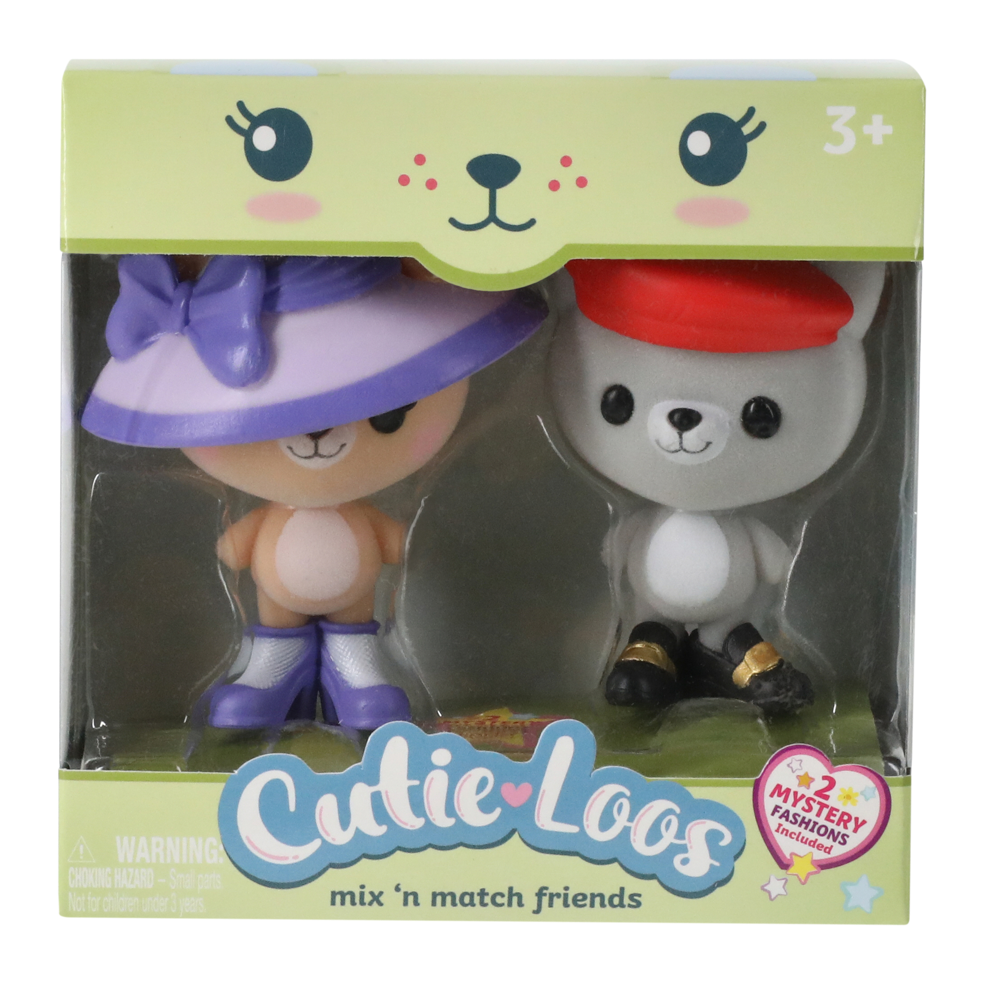 cutie-loos mix 'n match friends 2-pack | Five Below