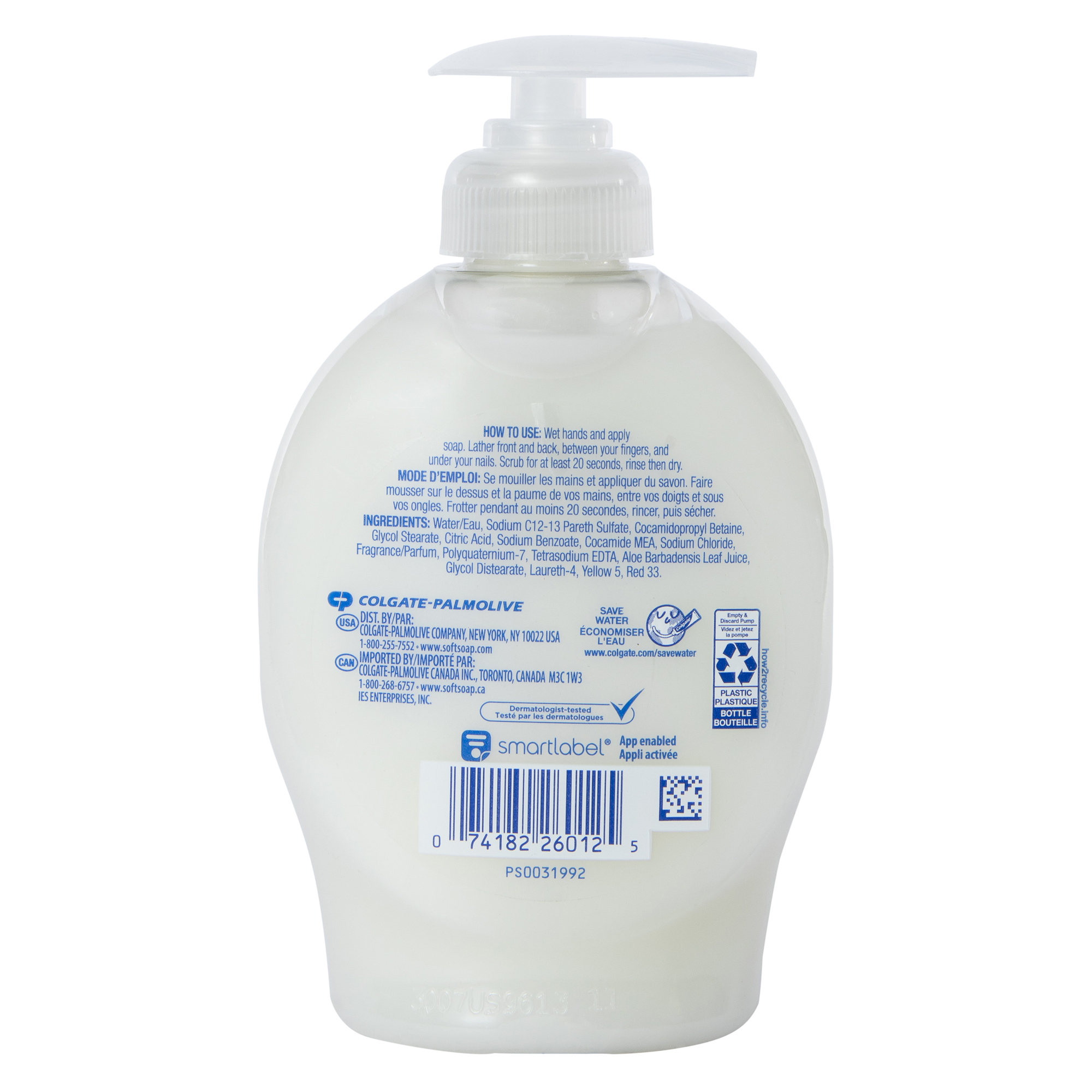 softsoap brand moisturizing hand soap