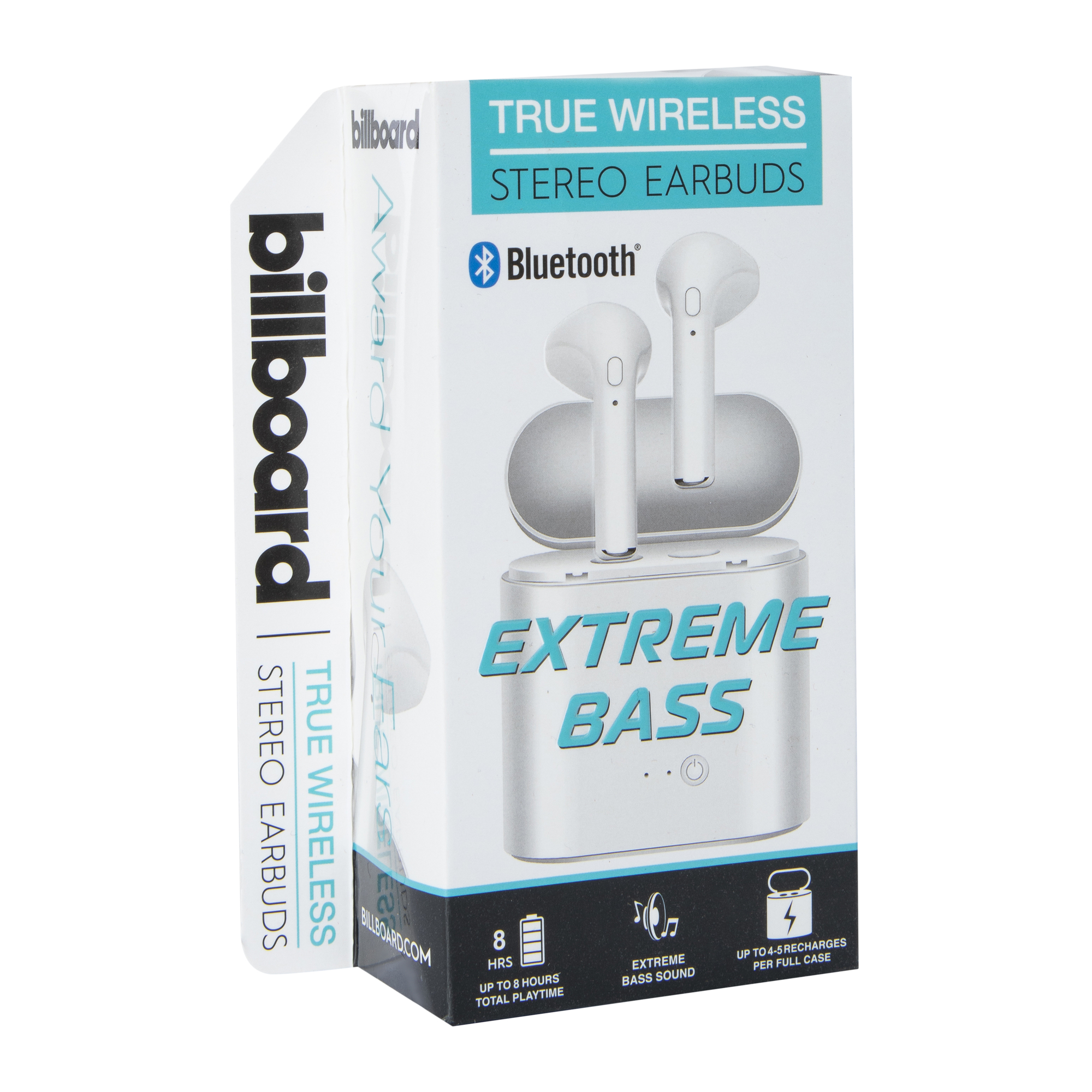 billboard™ extreme bass bluetooth® stereo earbuds