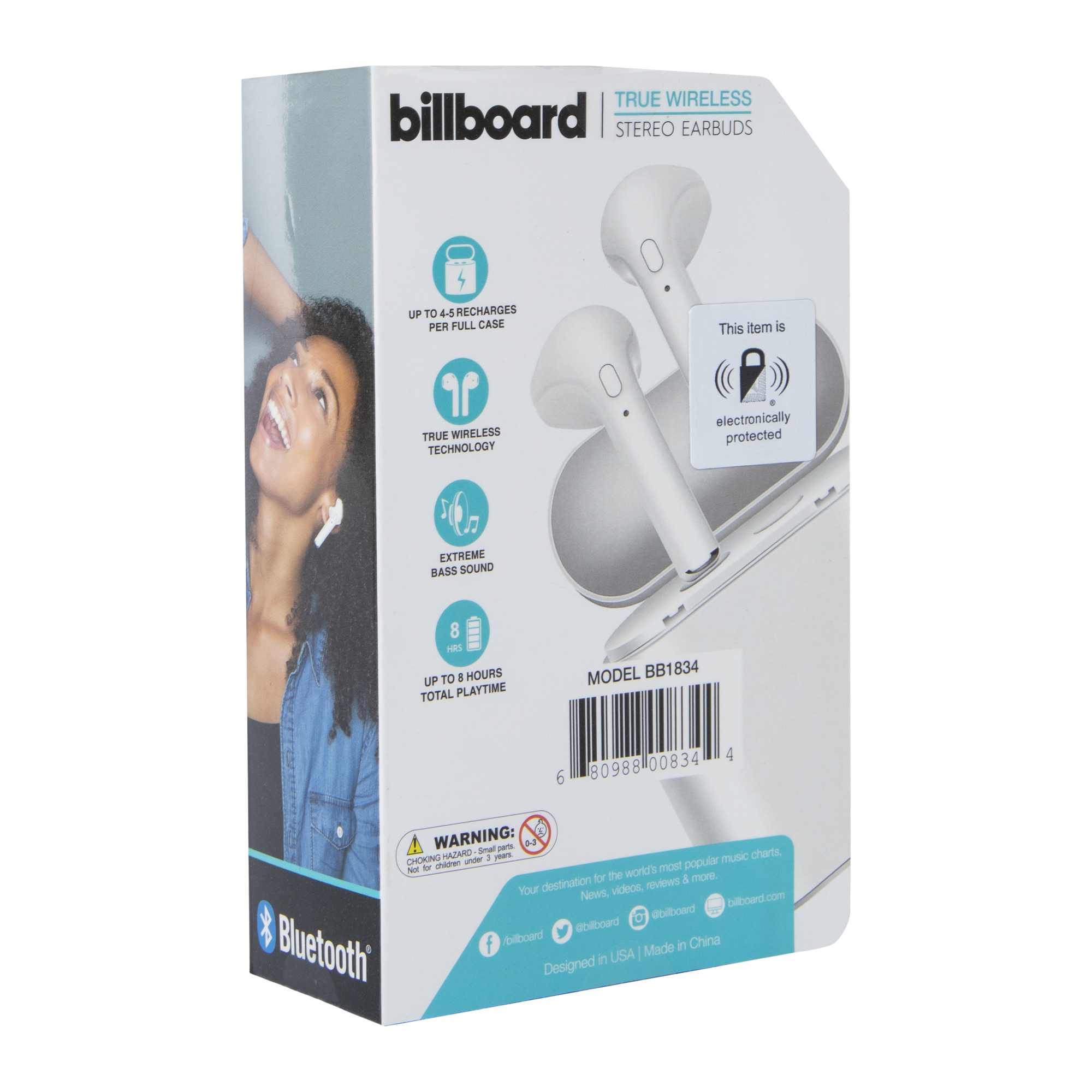 Billboard true wireless earbuds extreme bass sale