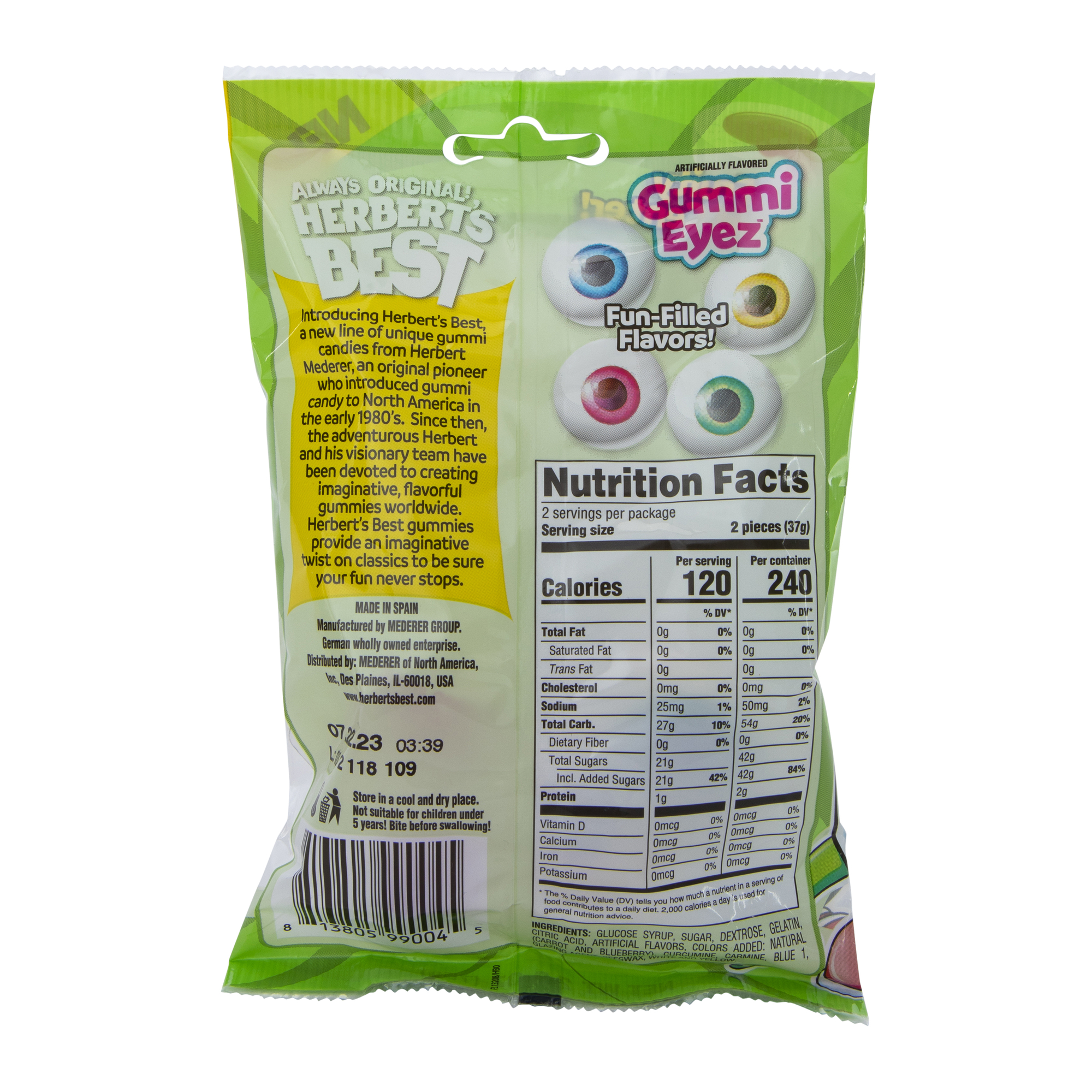 herbert's best® gummi eyez™ 2.6oz