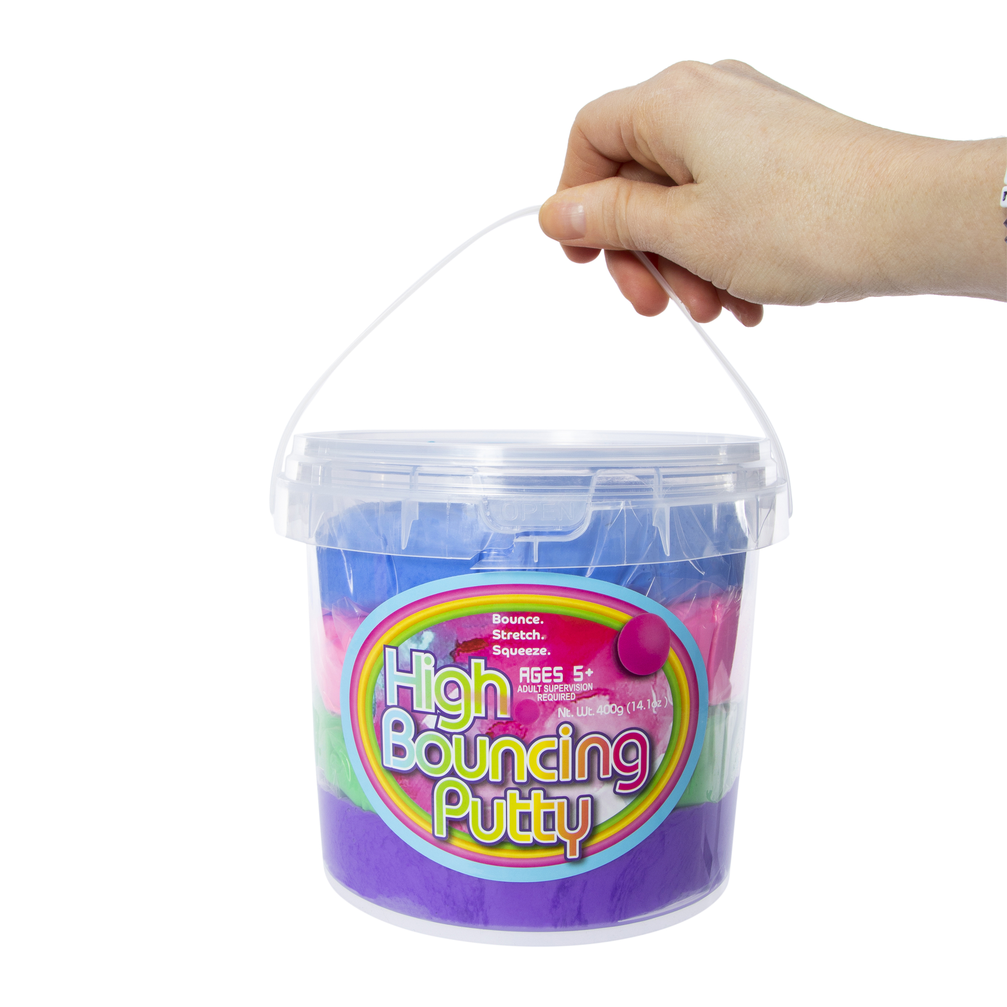 high bouncing putty bucket 14.1oz