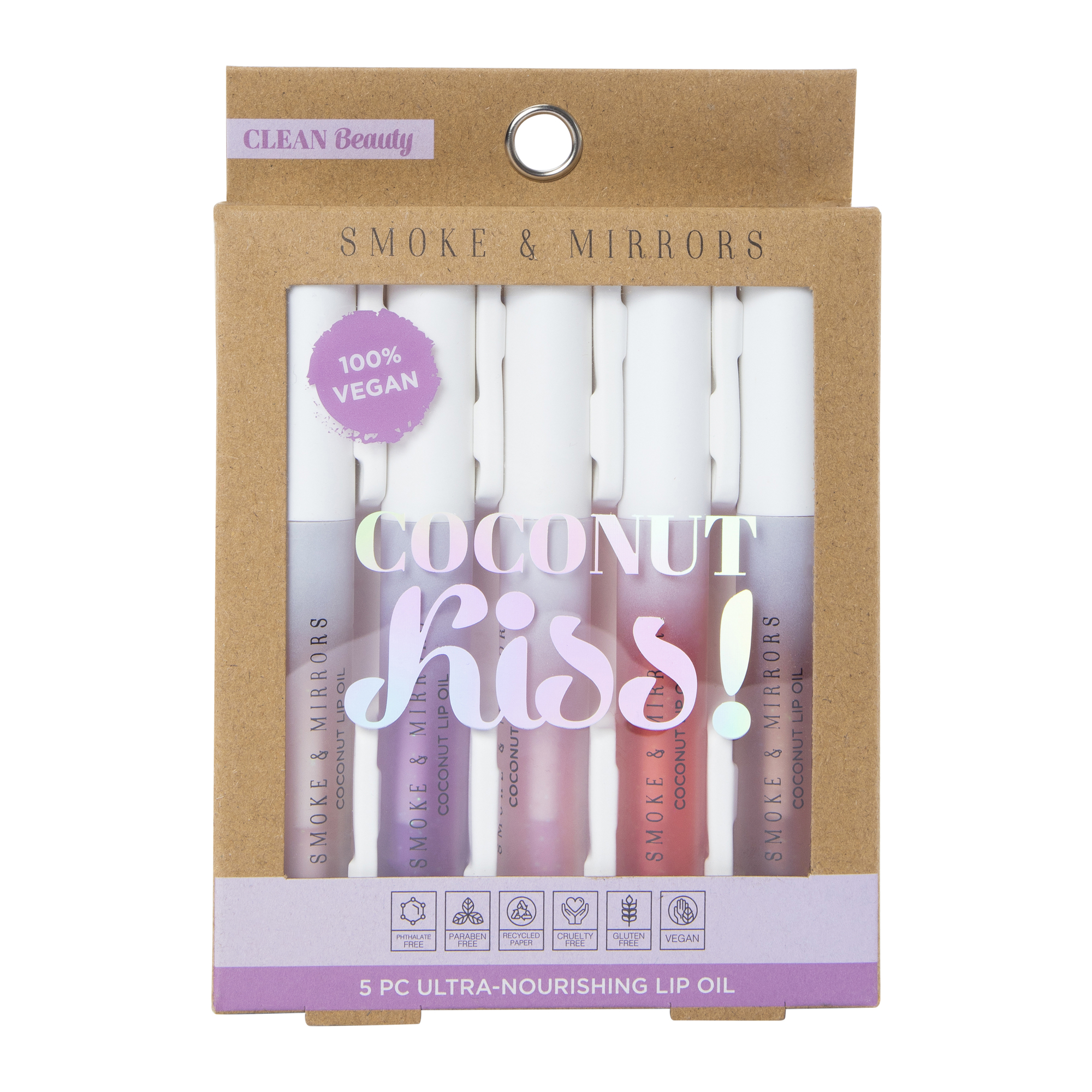 Smoke & Mirrors Coconut Kiss Lip Oil 5-Count