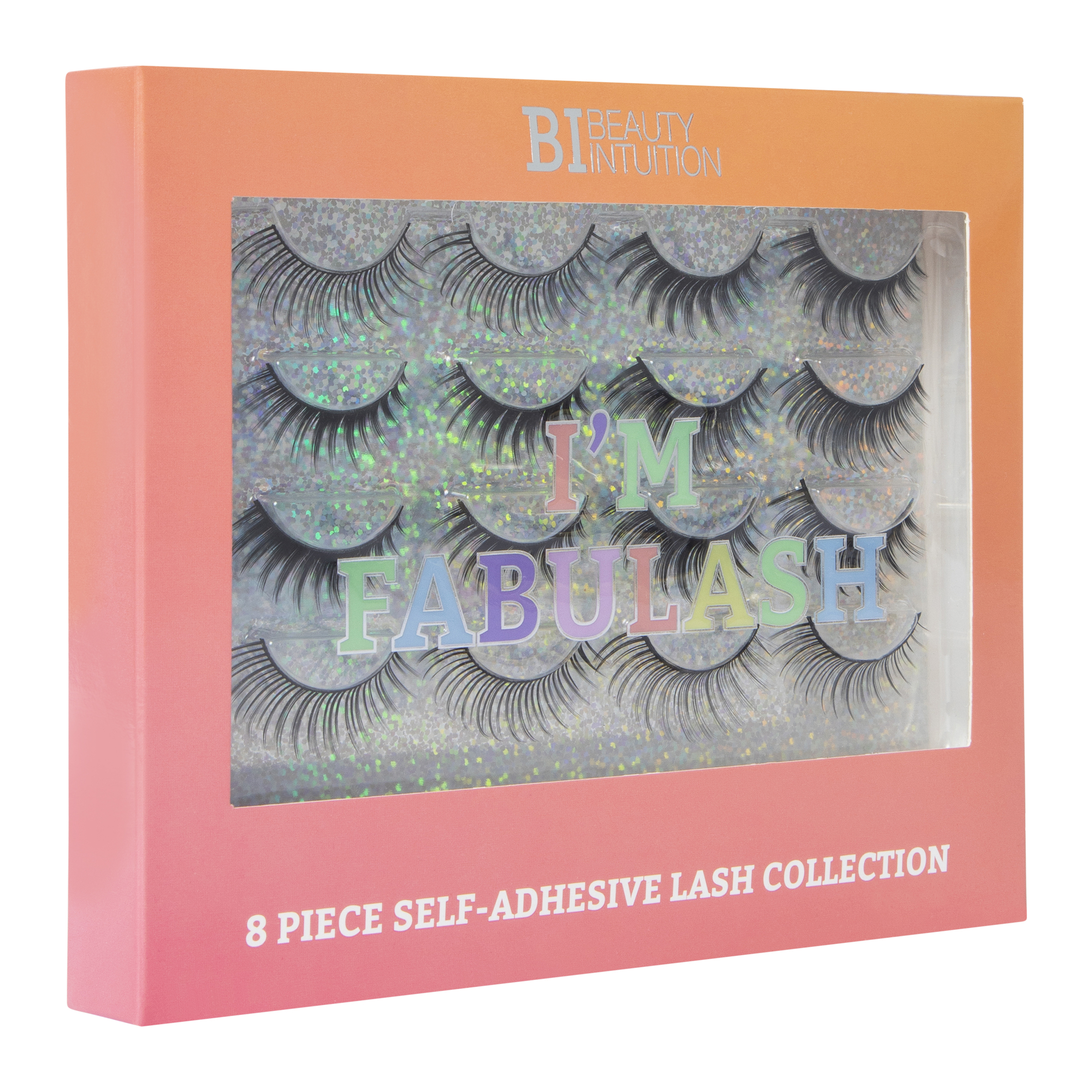 beauty intuition false eyelashes 8-pair set