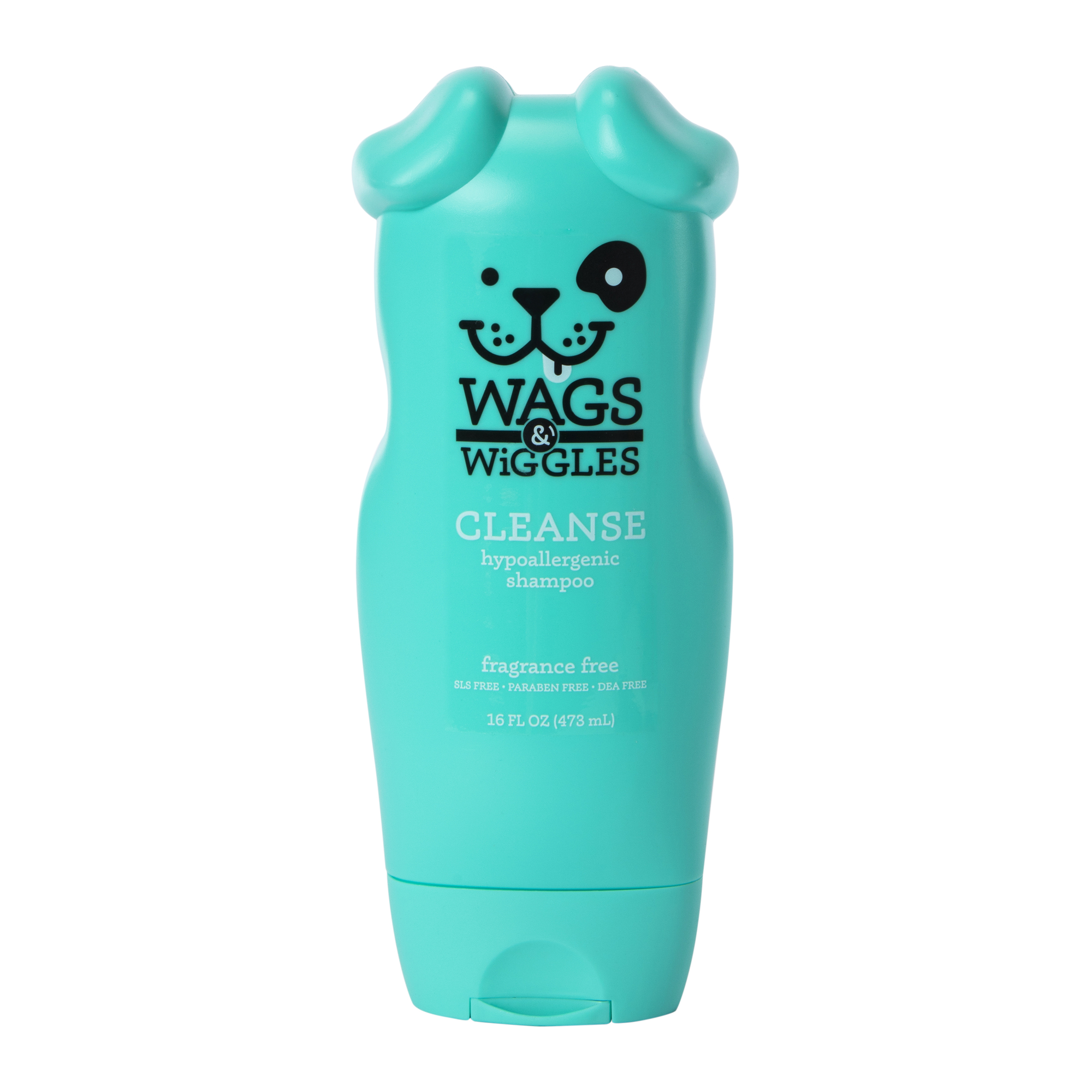 wags & wiggle fragrance free hypoallergenic shampoo 16 fl.oz