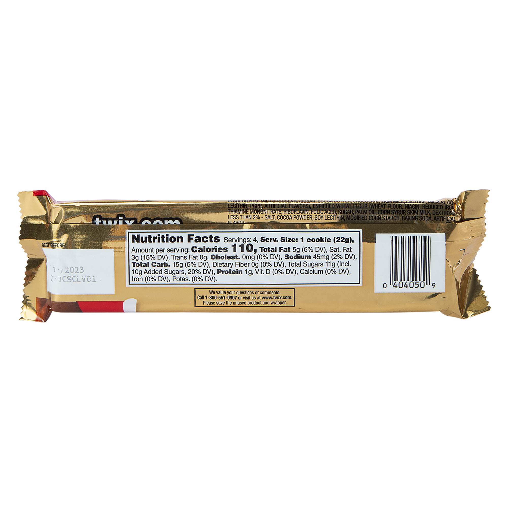 twix® 4-pack cookie bars 3.02oz