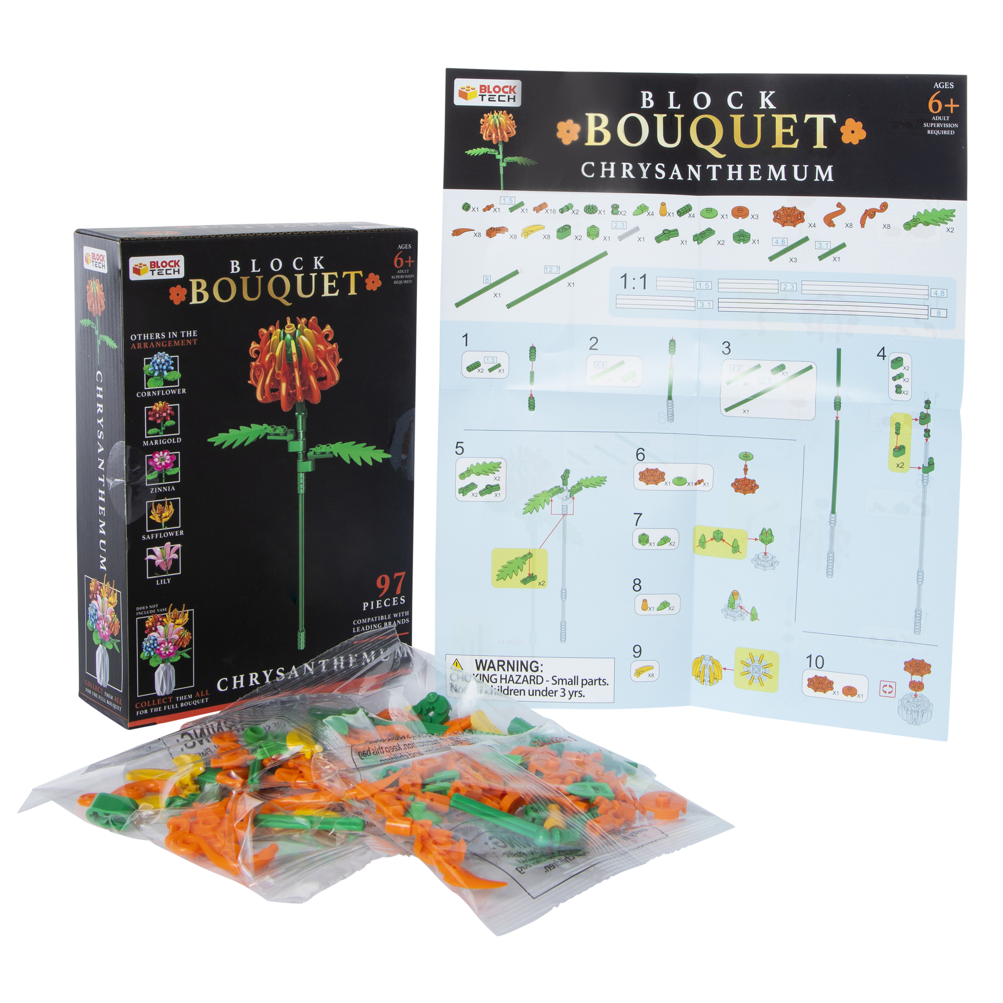 block tech® bouquet flowers