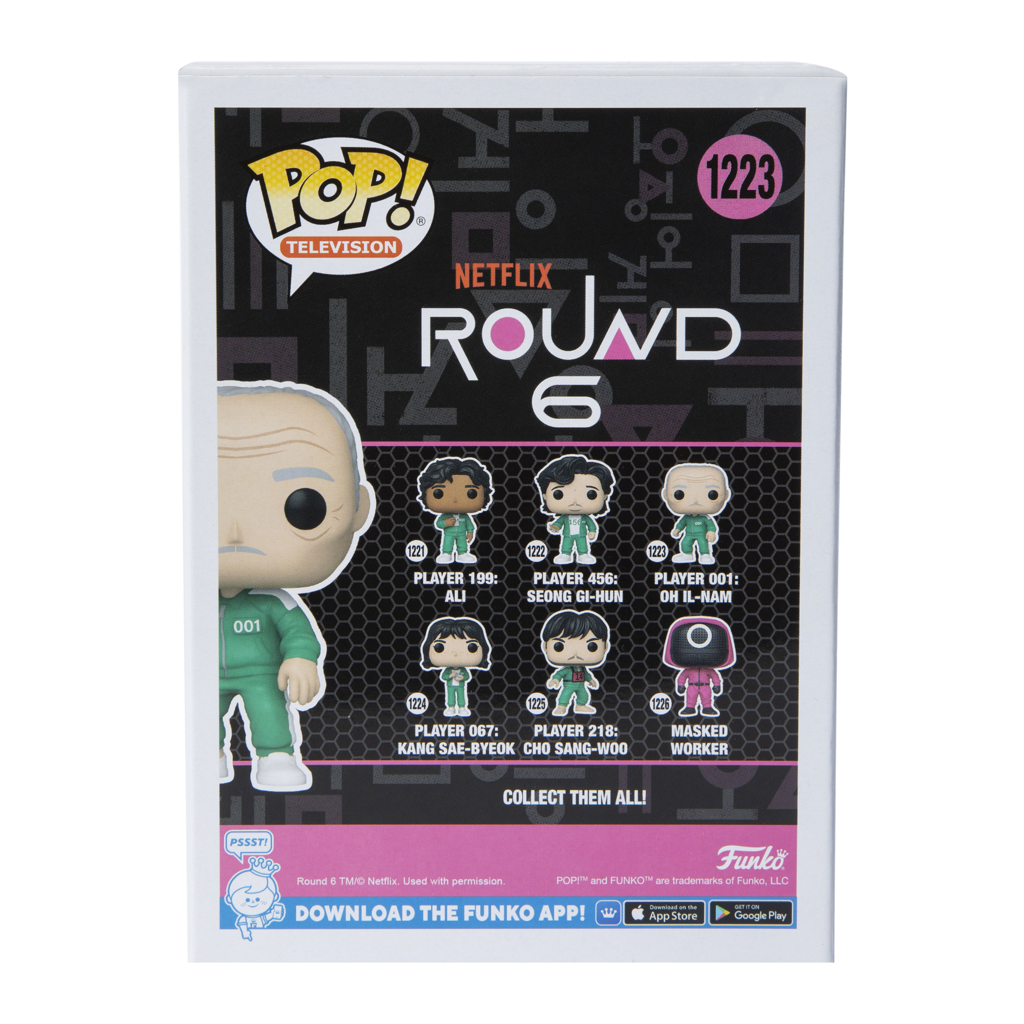 Funko Pop! Round 6 Player 001: Oh Il-Nam vinyl figure