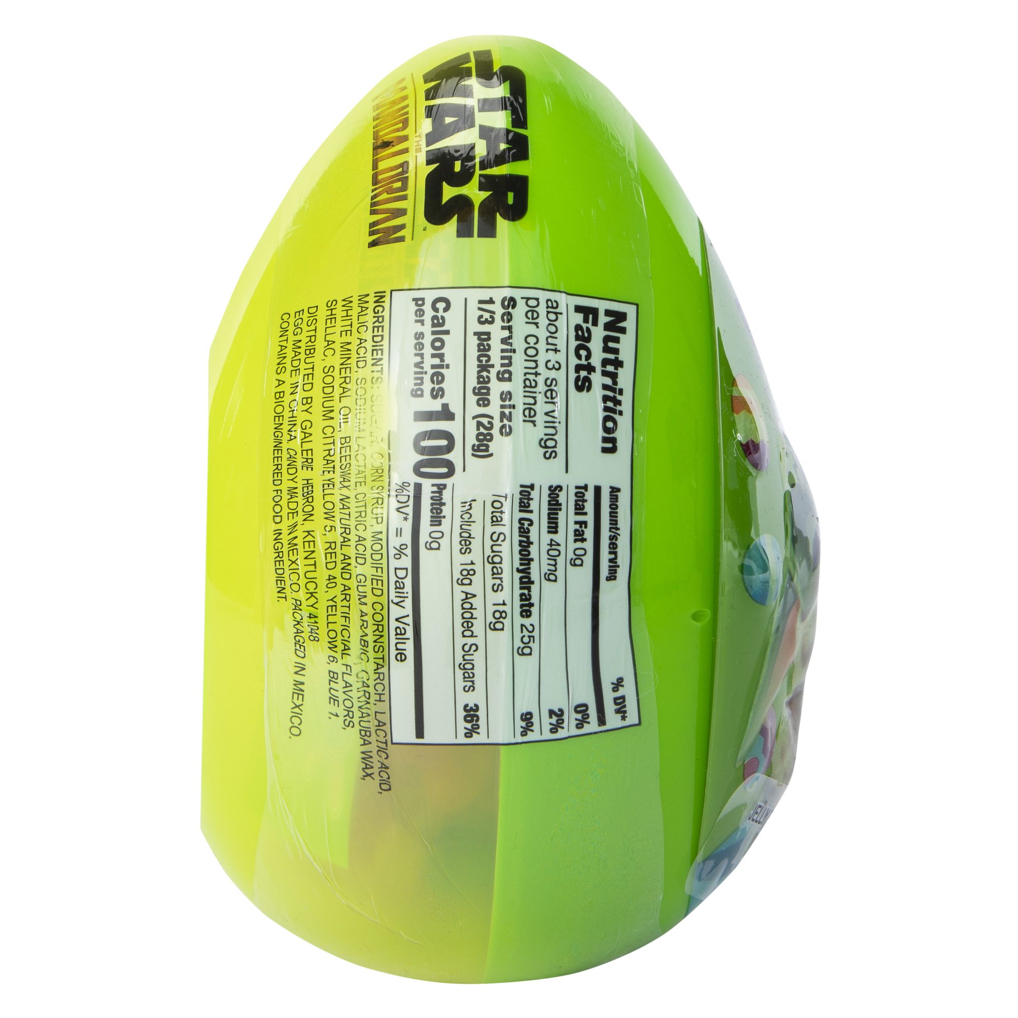 The Mandalorian jumbo candy-filled easter egg