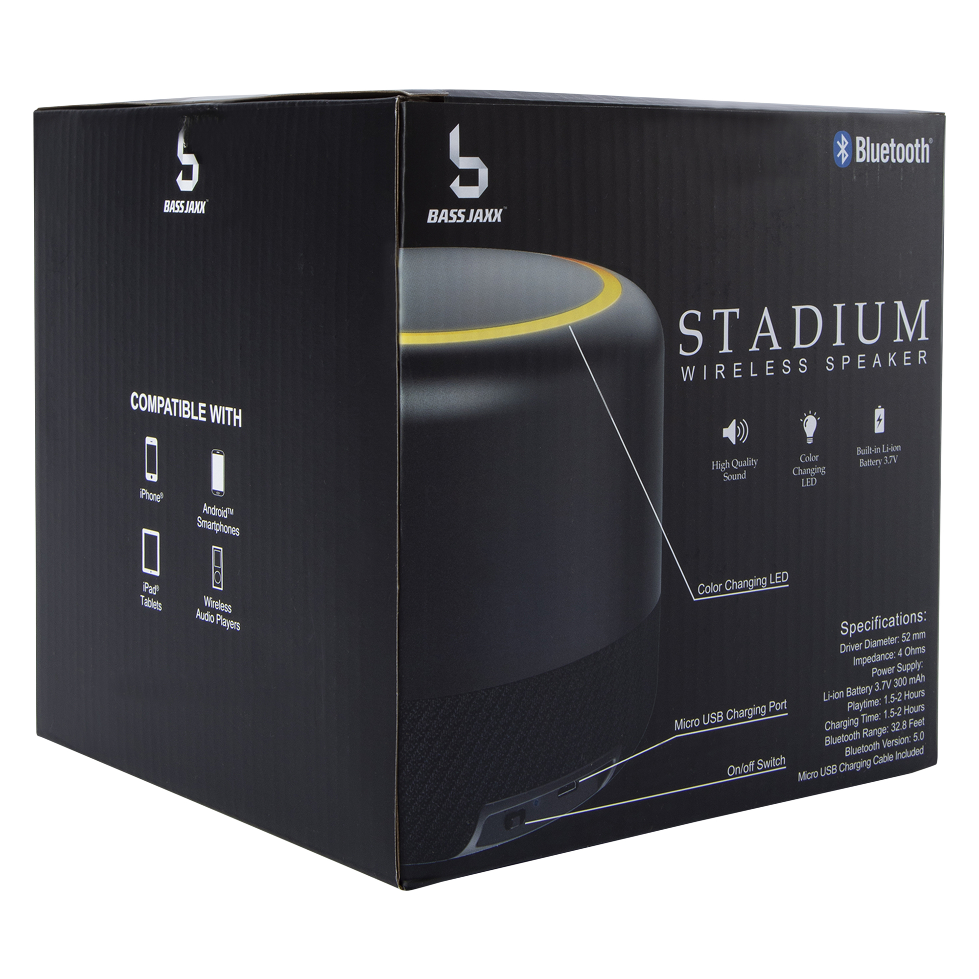 color changing LED stadium wireless bluetooth® speaker