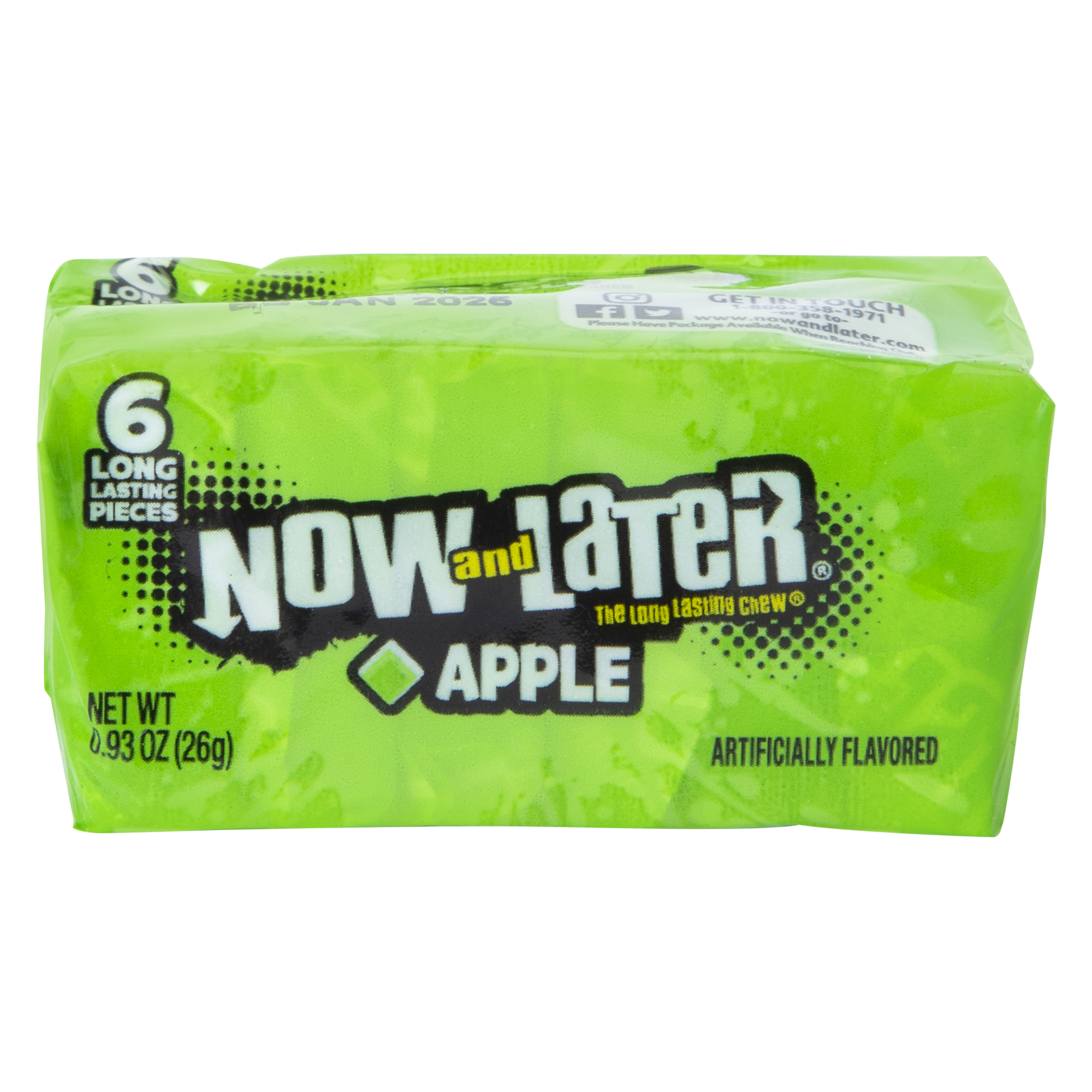now & later® apple chew candy