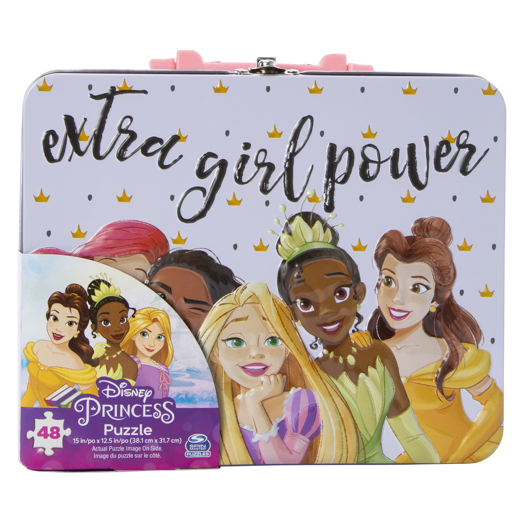 Disney Princess 48-piece puzzle & tin storage box | Five Below
