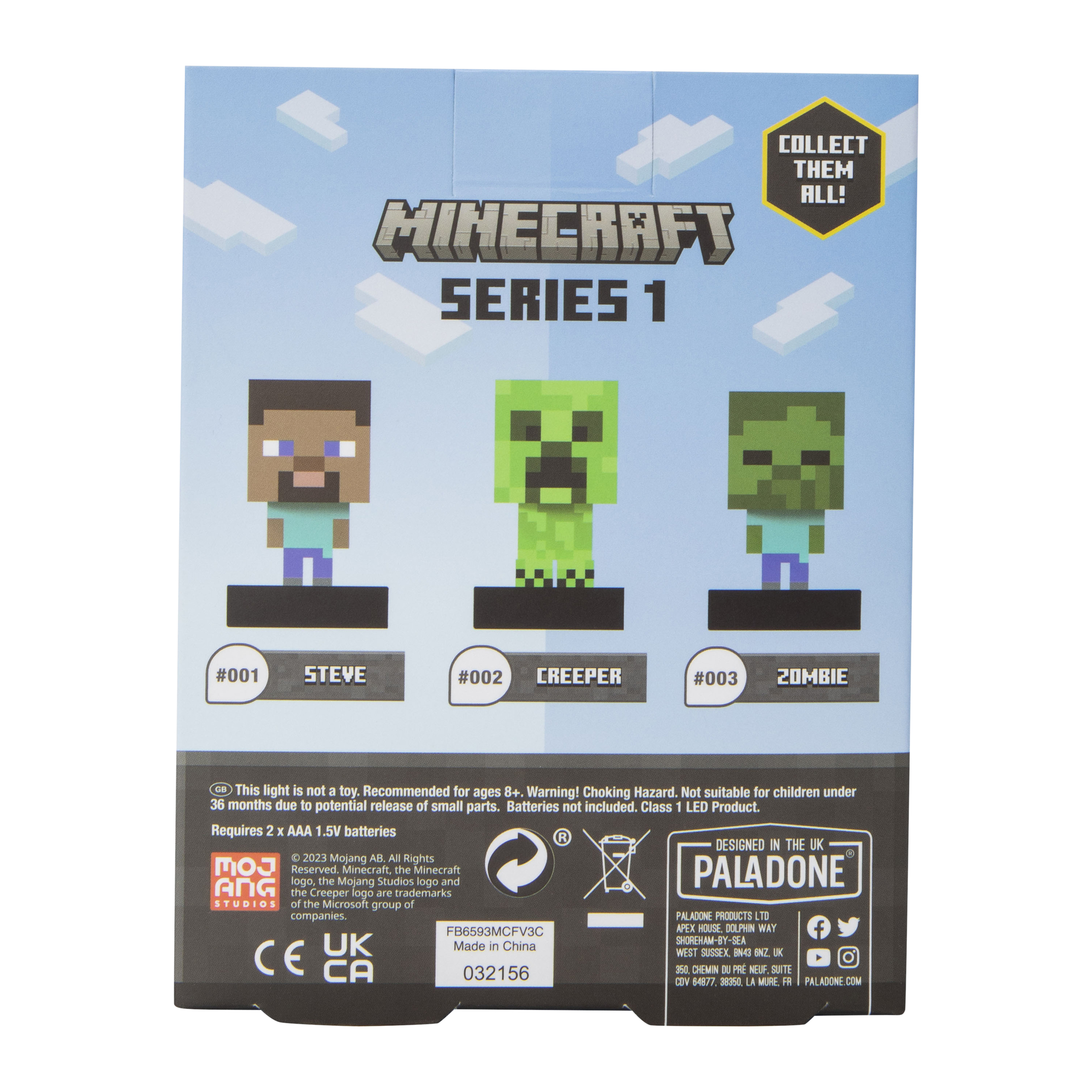 paladone® minecraft™ icon light