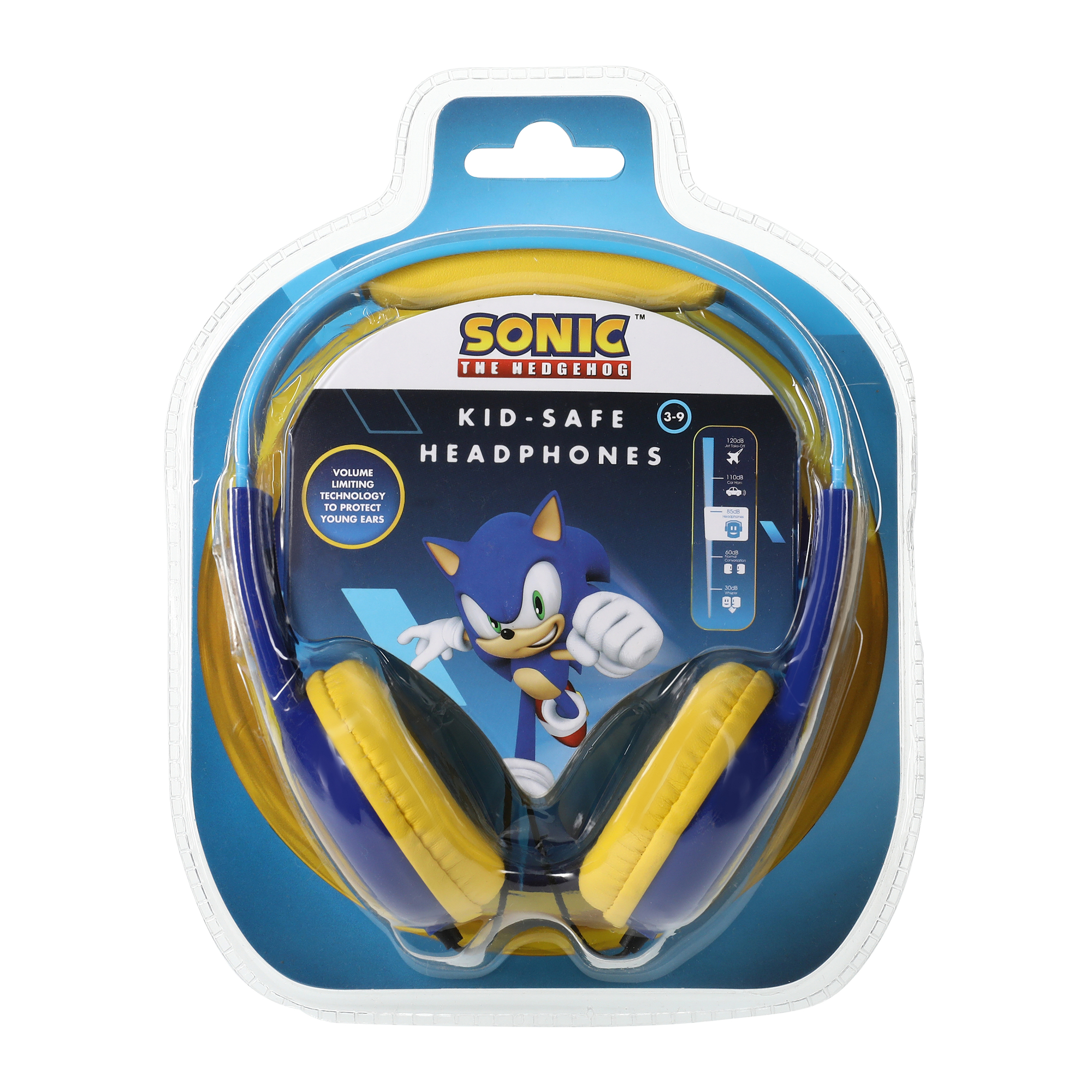 sonic the hedgehog™ kid-safe wired headphones