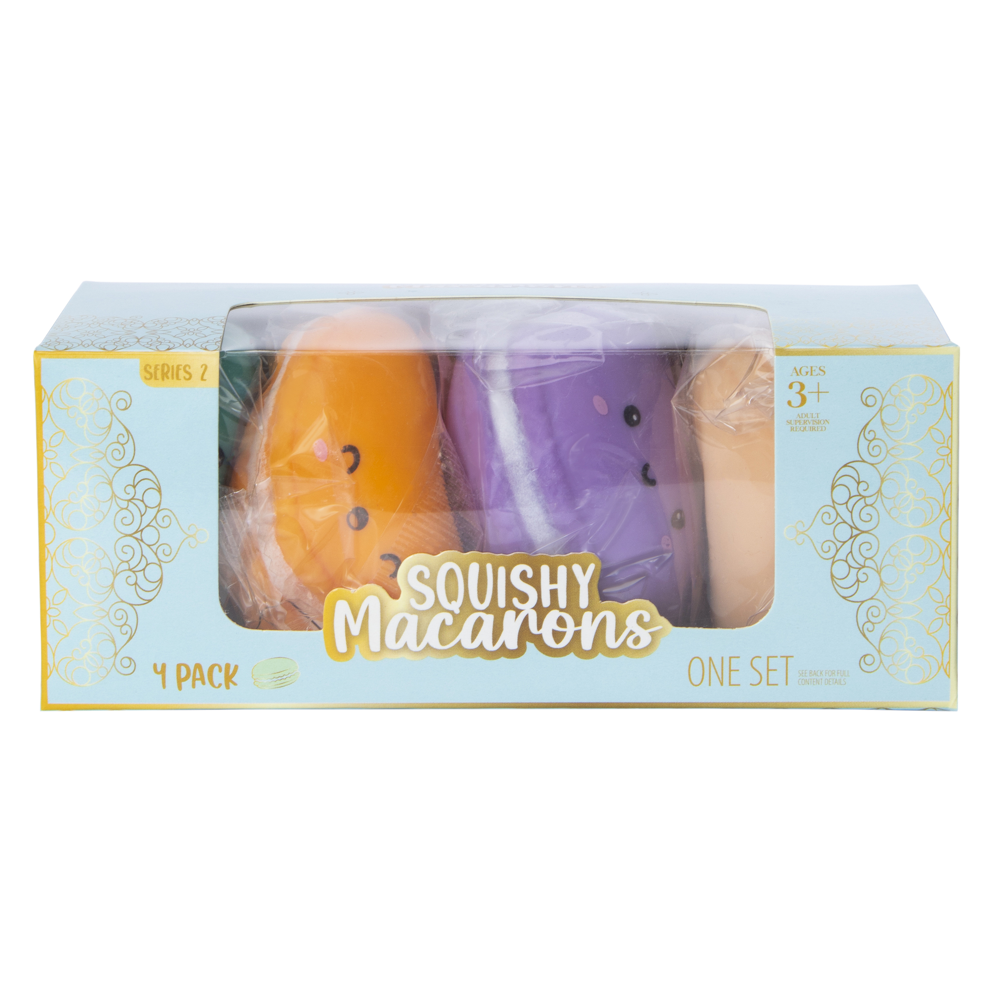 macaronです squishy macarons sensory toy series 2 4-pack | Five Below