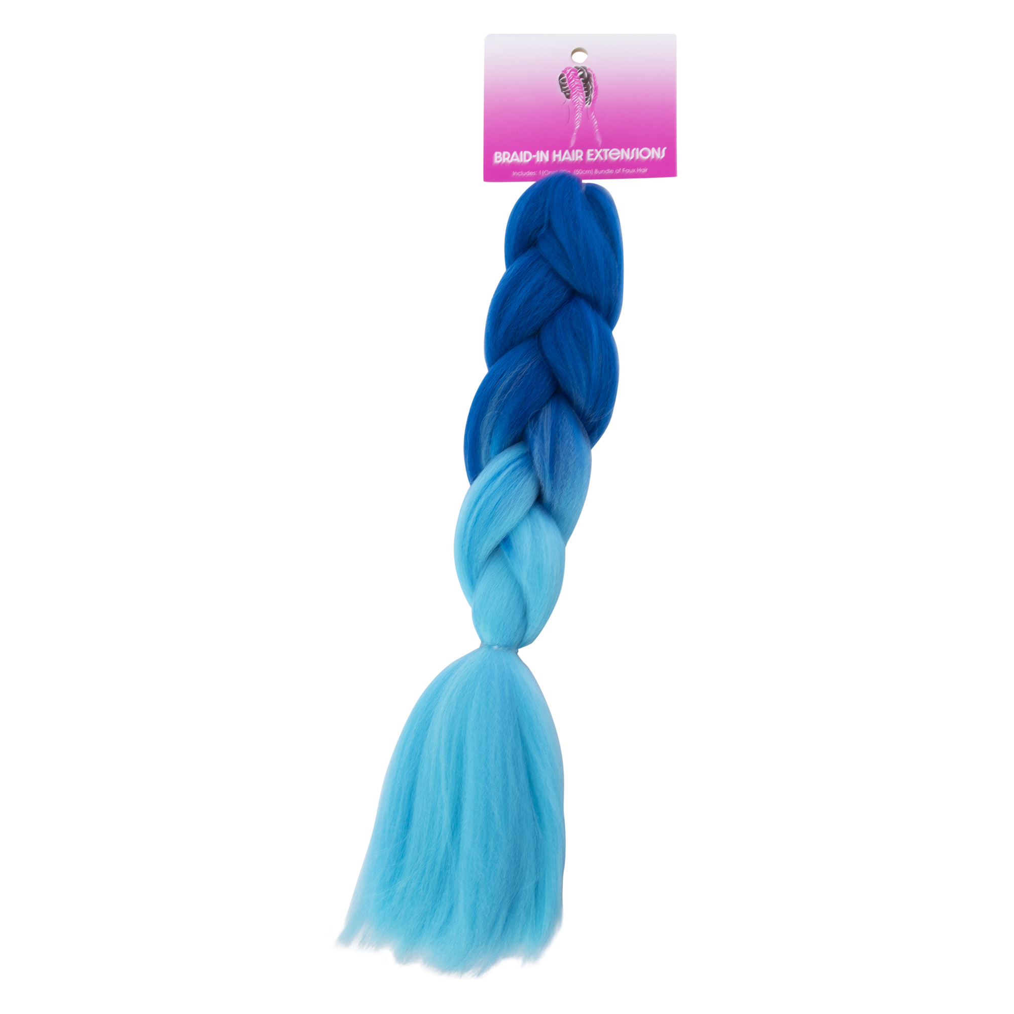 braid-in faux hair extension
