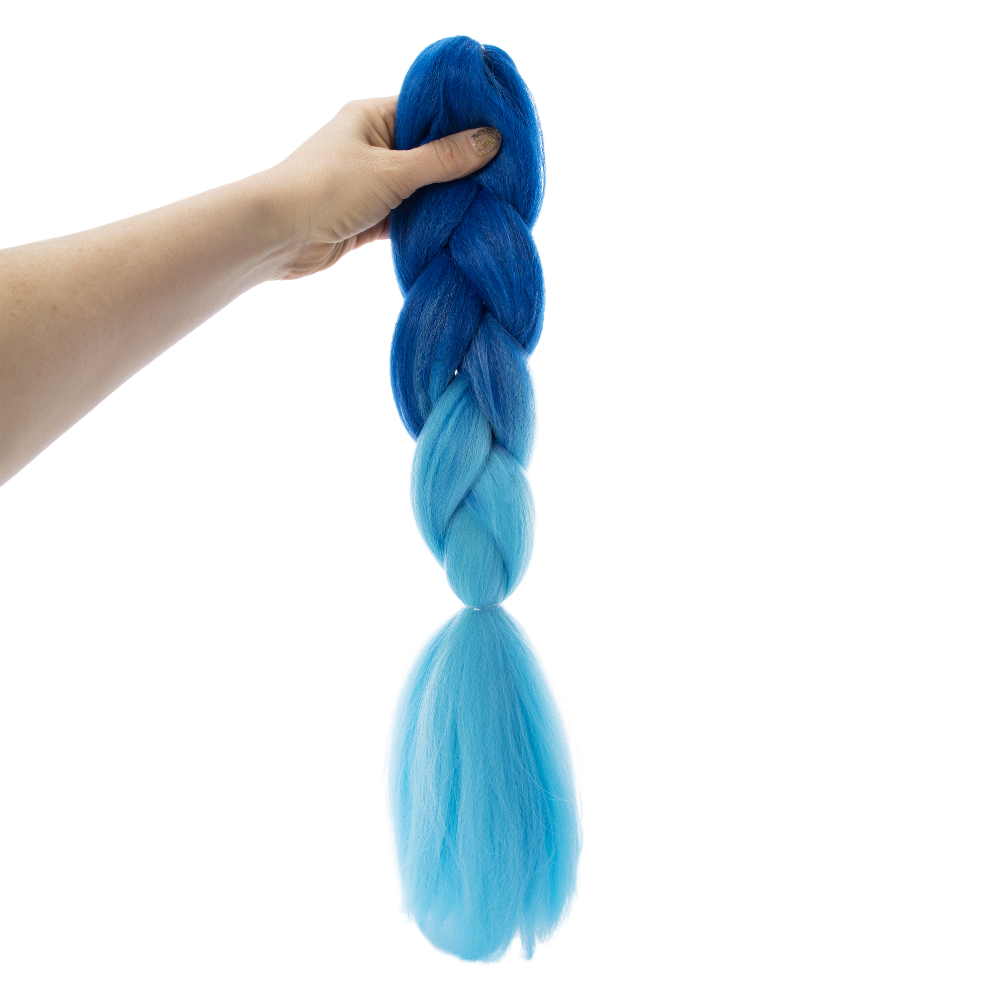 braid-in faux hair extension