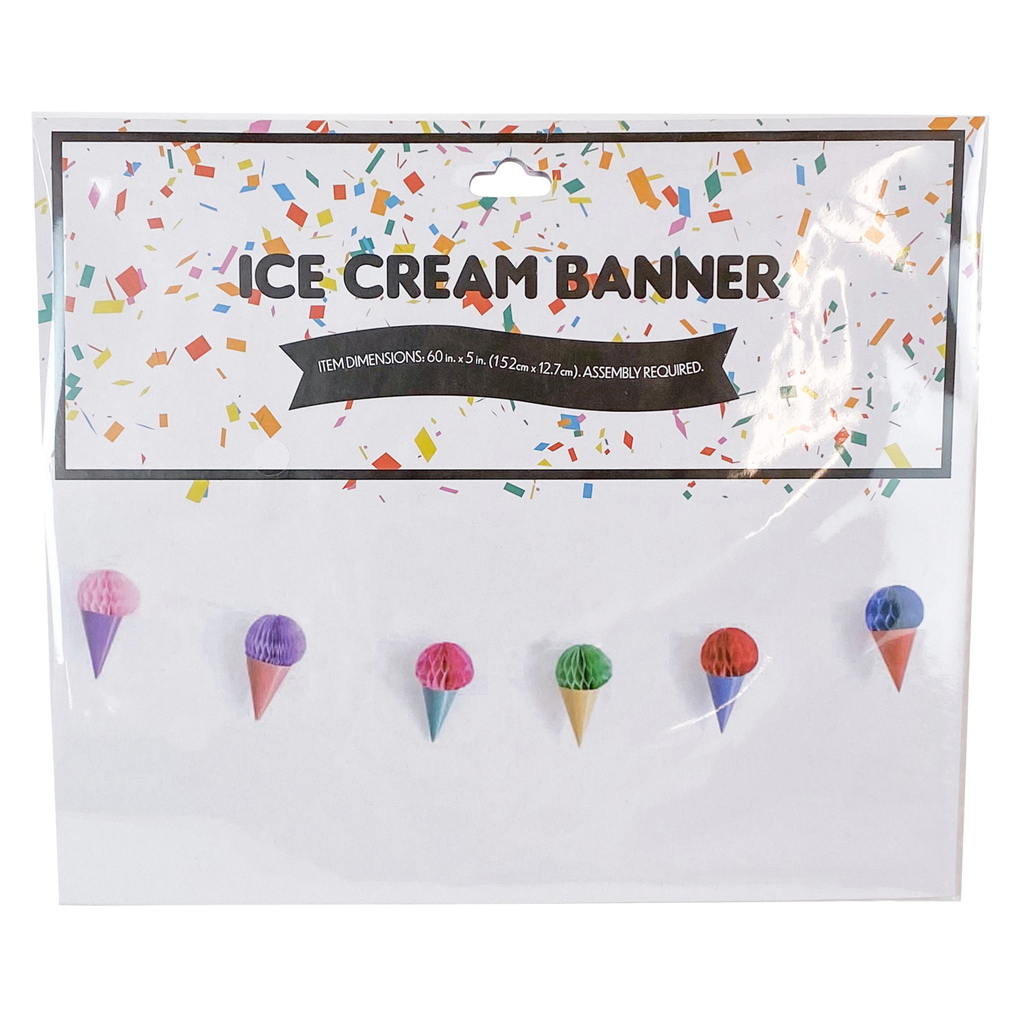 honeycomb-ice-cream-banner-60in-five-below for Free Printable Ice Cream Banner honeycomb ice cream banner 60in | Five Below for Free Printable Ice Cream Banner
