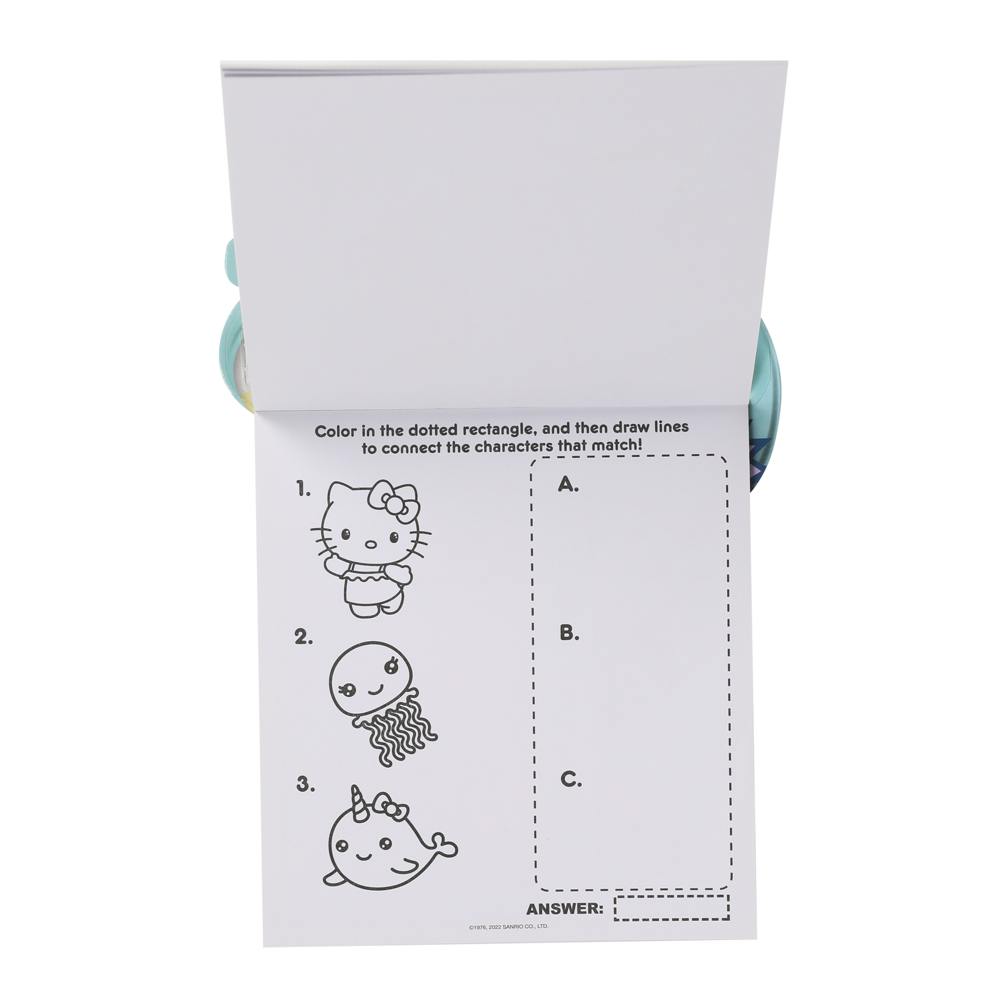 hello kitty® imagine ink® magic pictures mess-free coloring book
