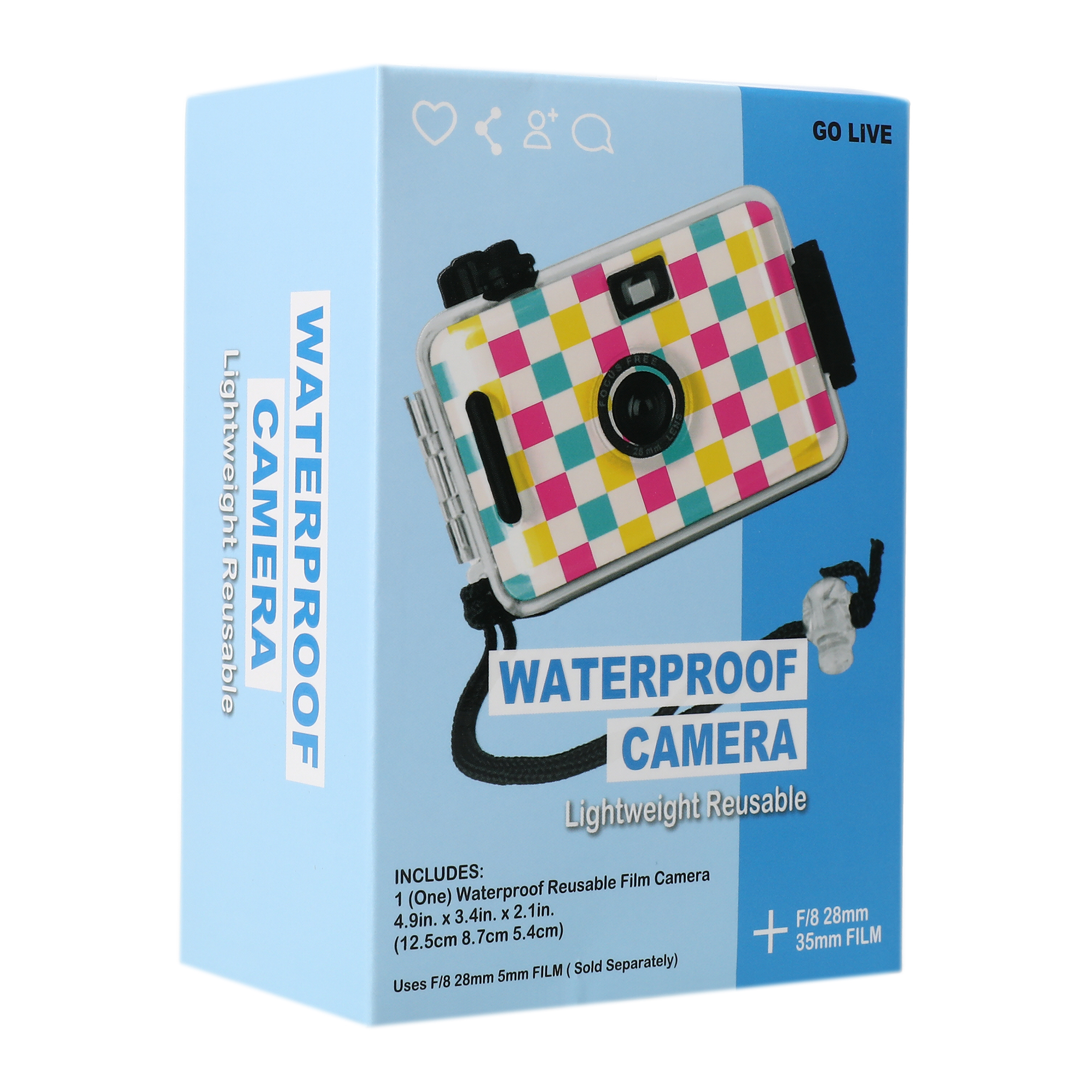 waterproof reusable camera