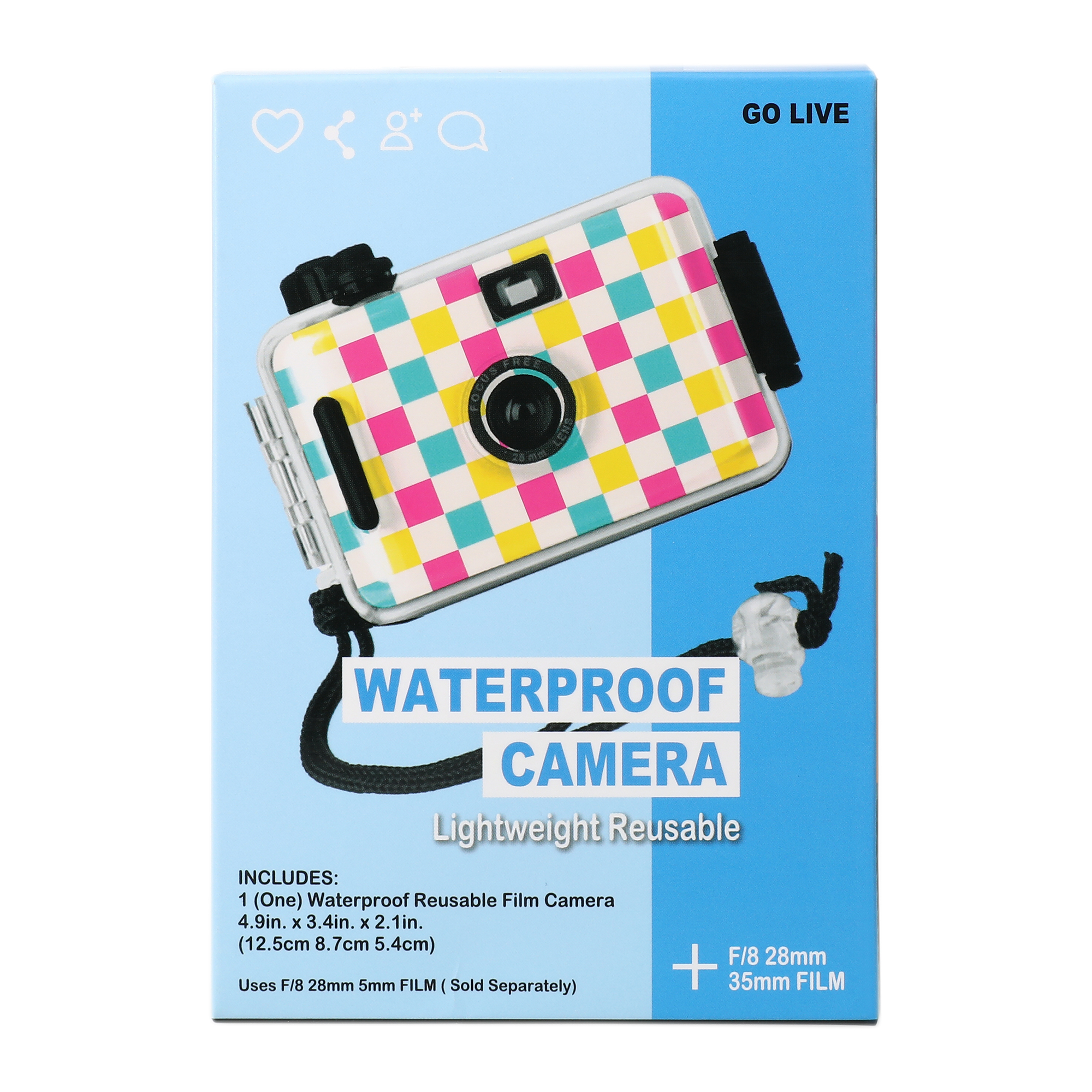 waterproof reusable camera