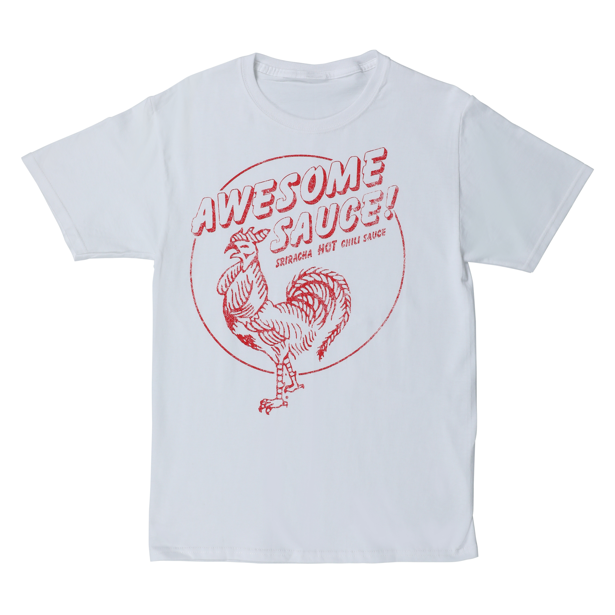 'awesome sauce! sriracha hot chili sauce’ graphic tee