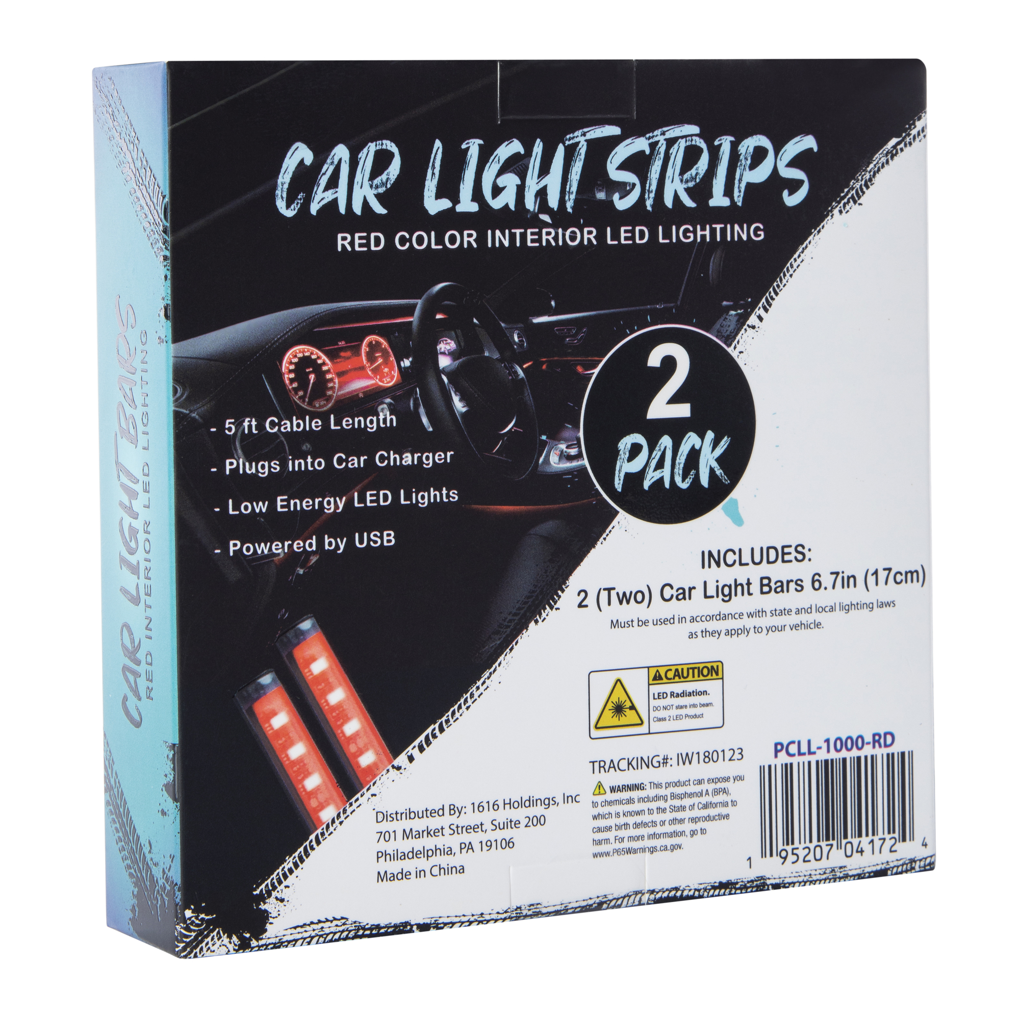 Five Below Car interior light strips 2 pack Hamilton Place