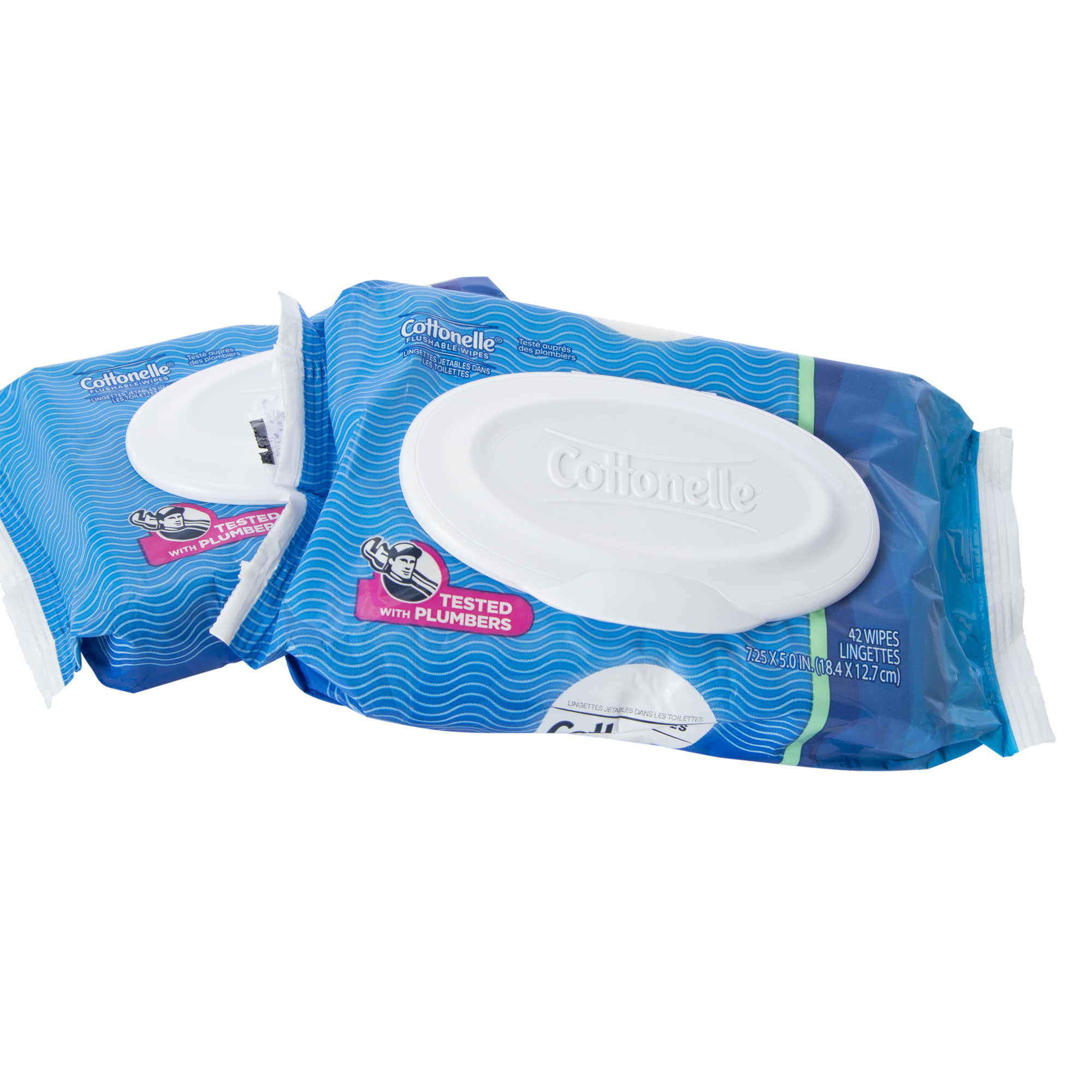 cottonelle® flushable wipes 84-count