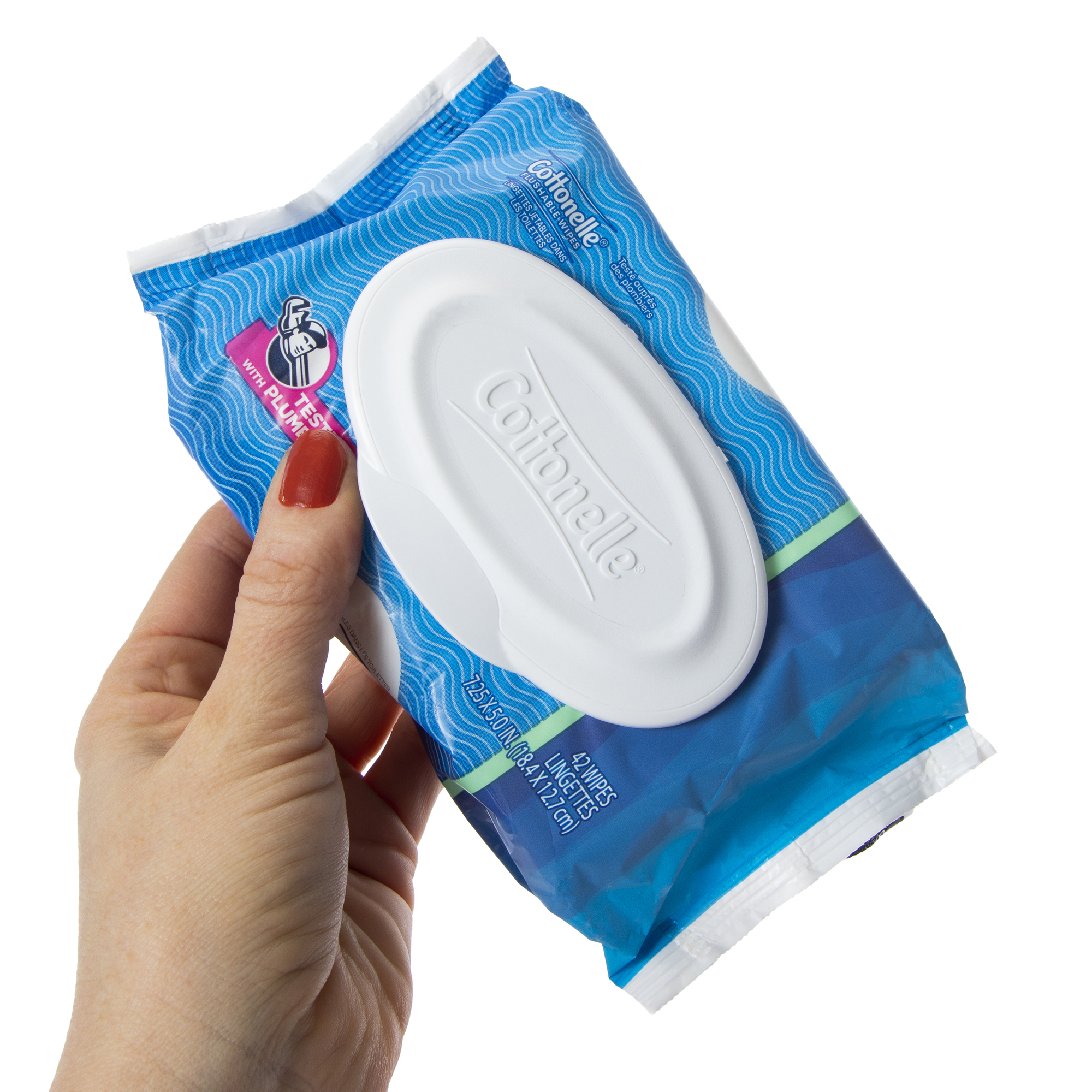 cottonelle® flushable wipes 84-count