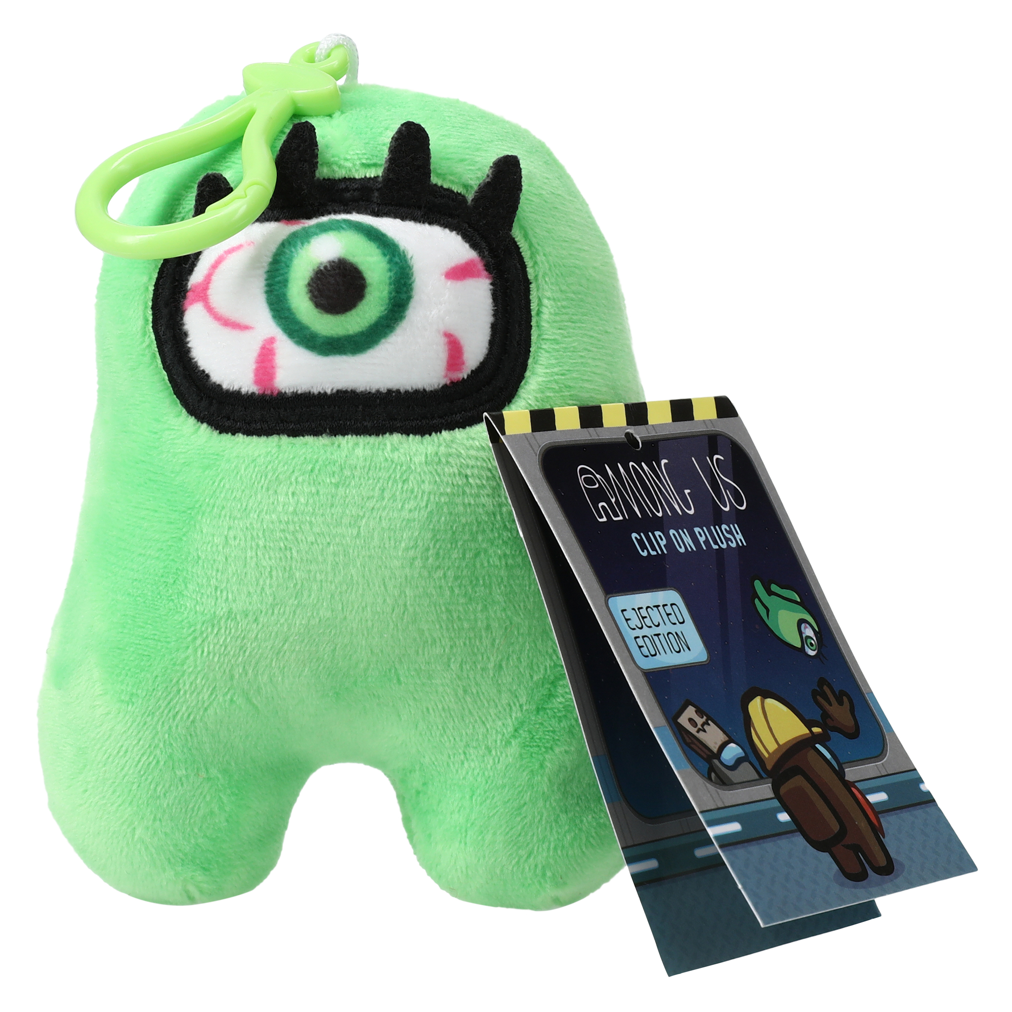 among us™ crewmate clip on plush ejected edition
