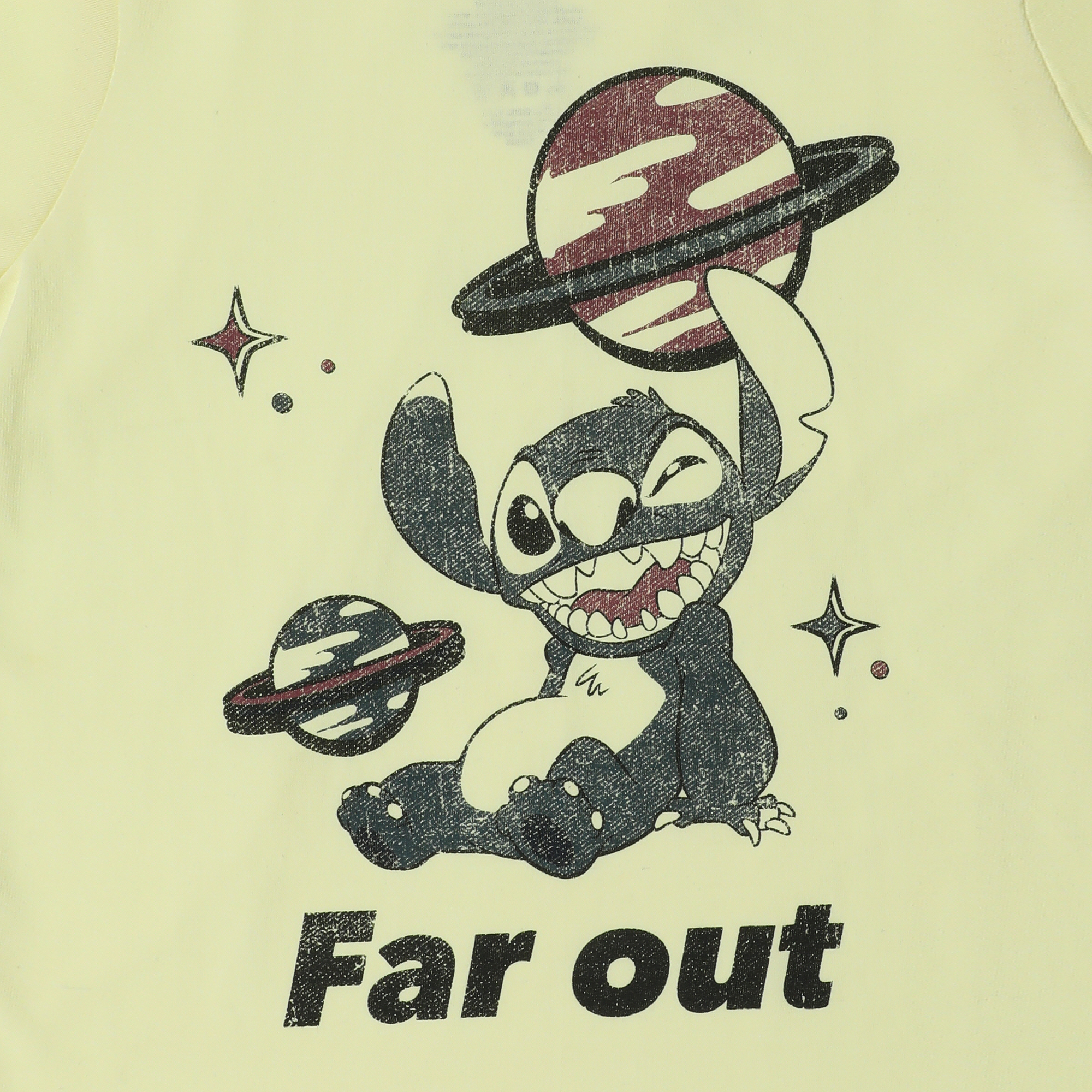 Disney Stitch 'far out' graphic tee