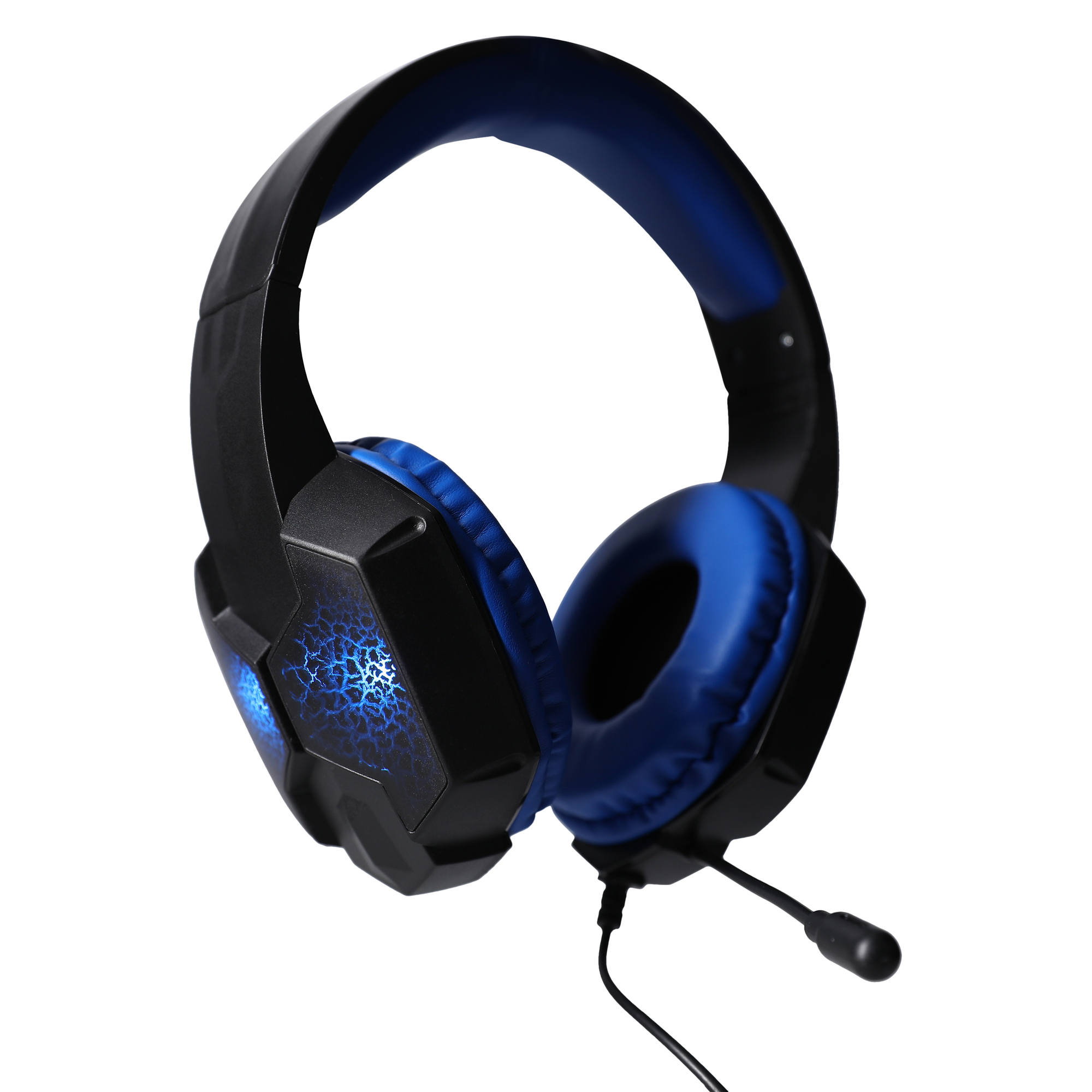 wired color change LED gaming headset with boom mic Five Below