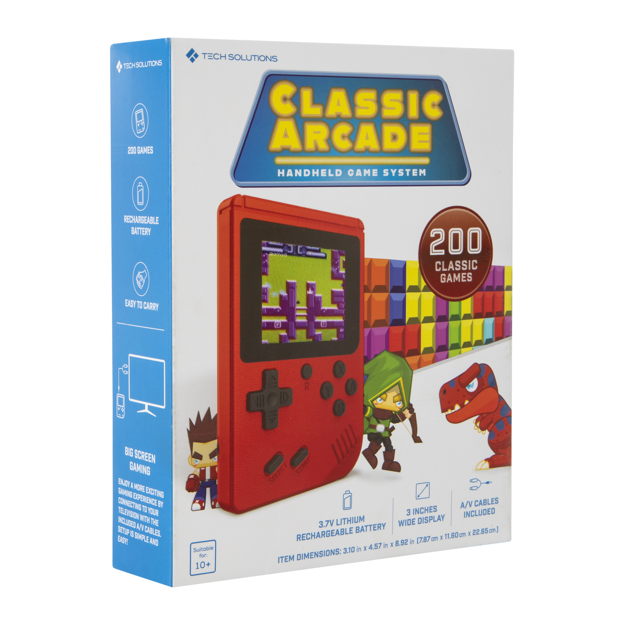 Portable classic arcade store games