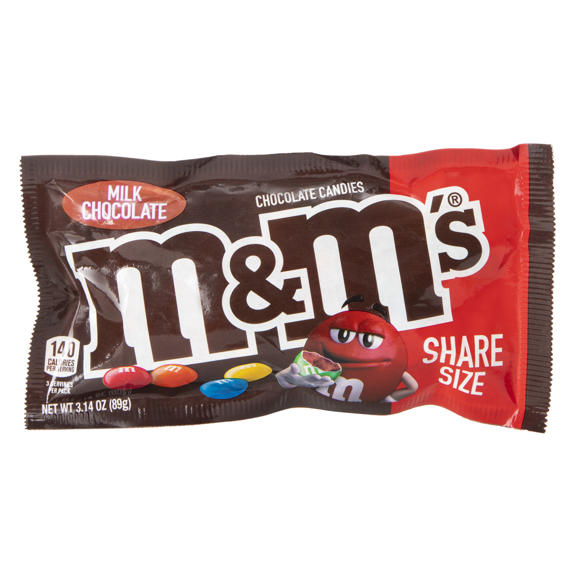 m&m's® milk chocolate candies share size® bag 3.14oz | Five Below
