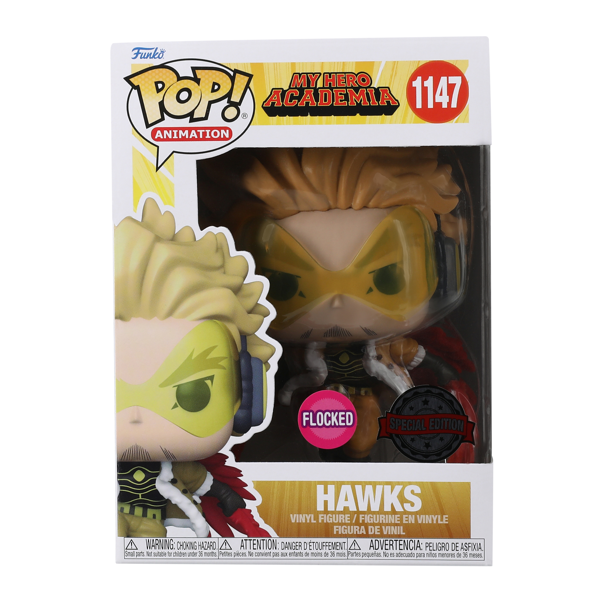 【未開封】ヒロアカ ホークス　pop funko Flocked Hawks Amazon.com: Funko Pop! Animation: My Hero Academia S9