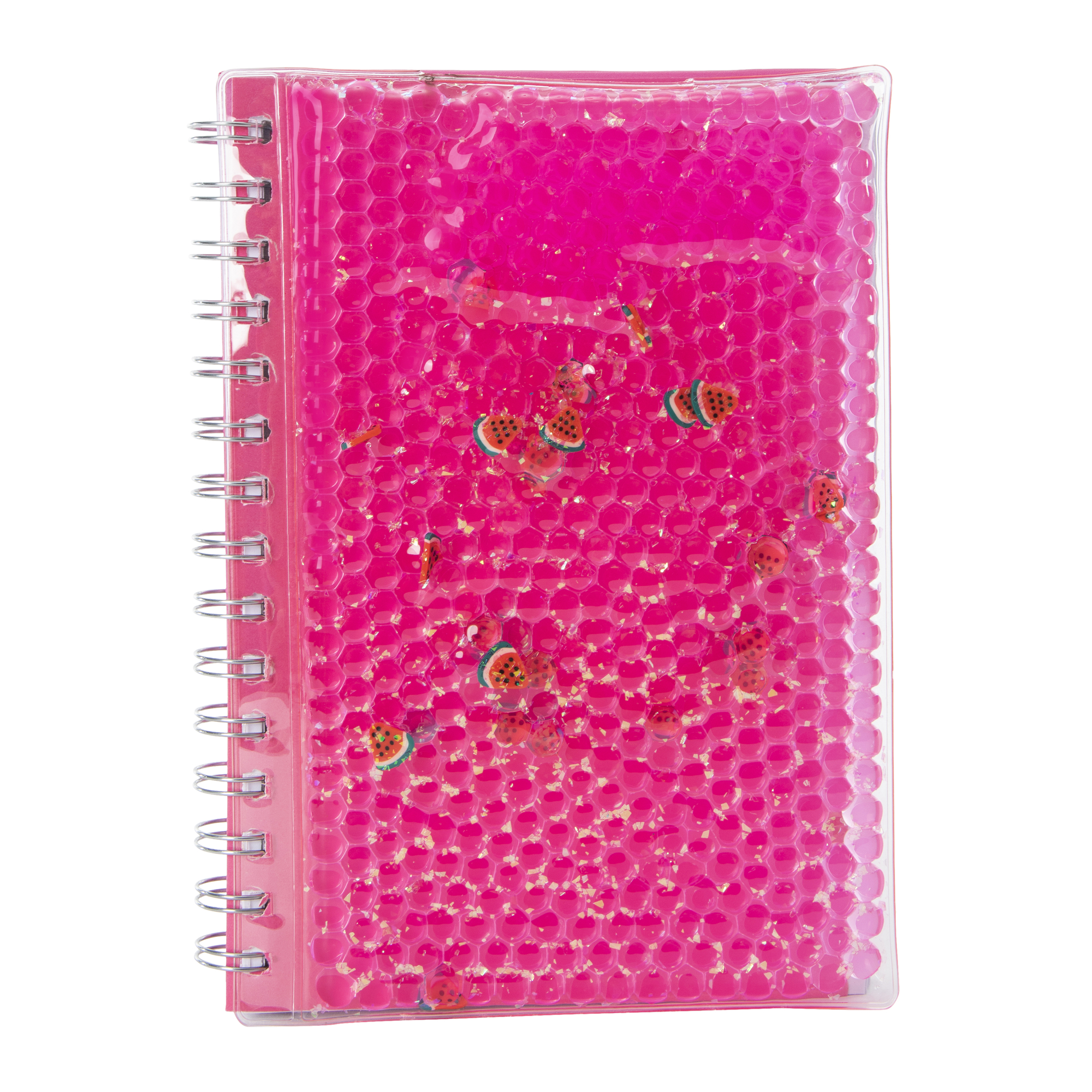 fruit & water bead squishy sensory journal 6in x 8in | Five