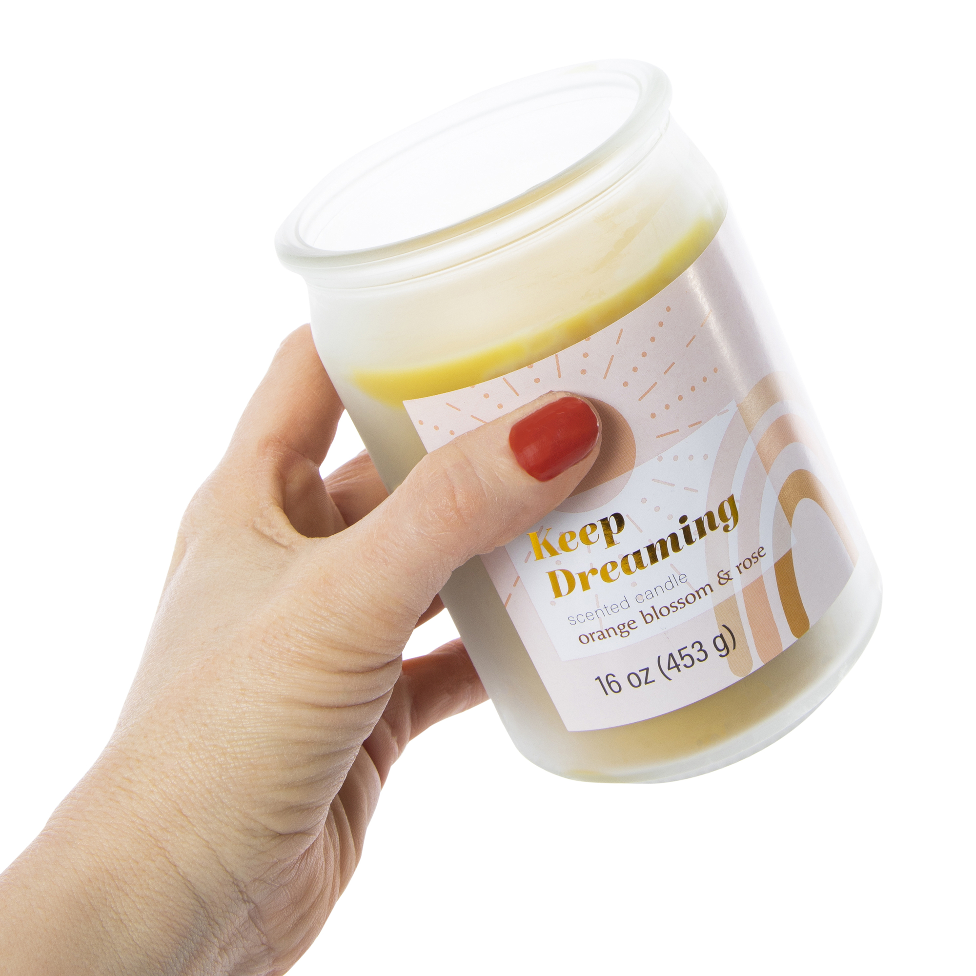 Scented Candle 16oz - Orange Blossom & Rose