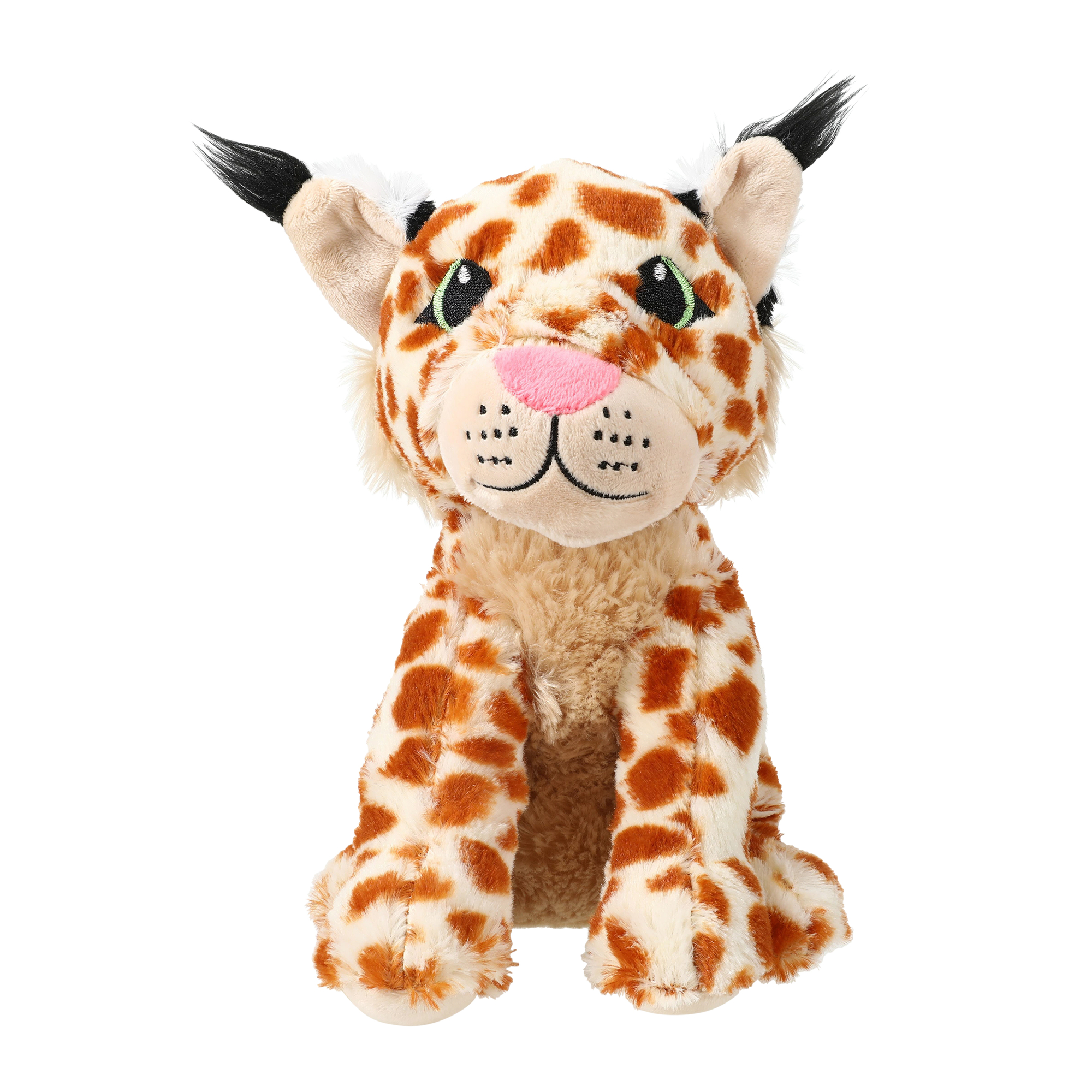 Wild Republic Bobcat Plush Stuffed Animal - 12 Inch Cuddlekins, Super Soft & Huggable Toy